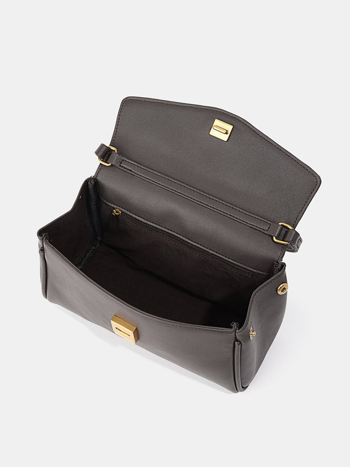 Minimalist Flap Shoulder Handbag