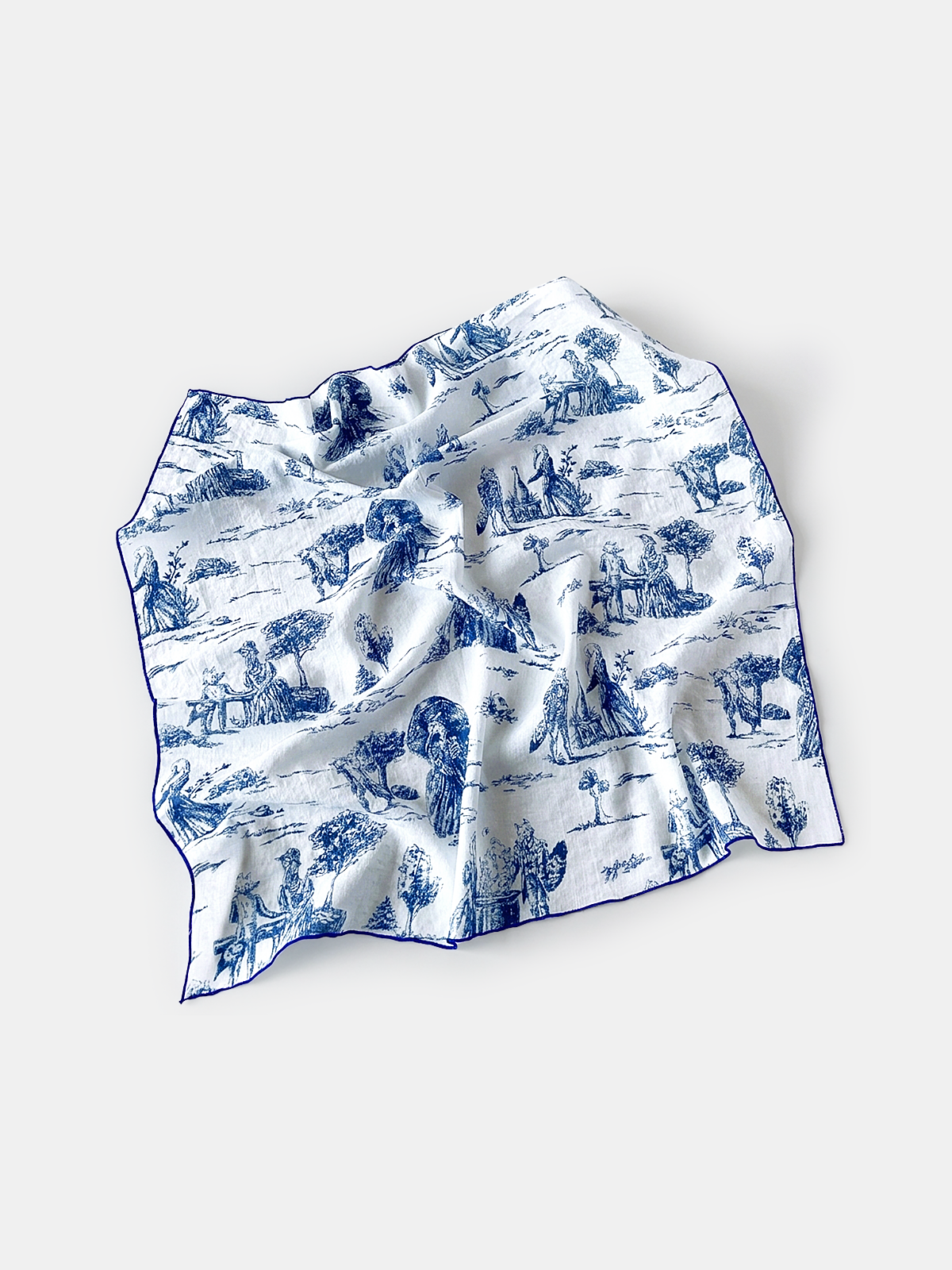 Foulard bandana en coton imprimé toile