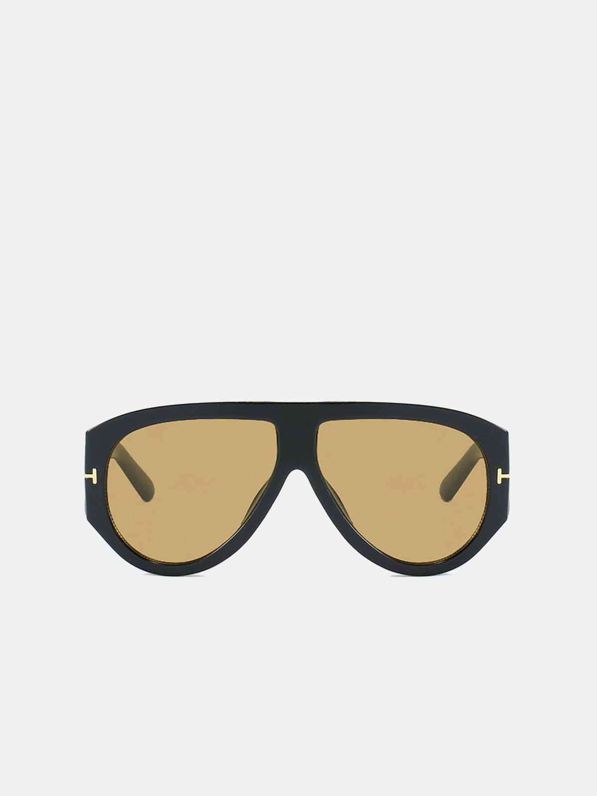 Trendy Oversized Shield Sunglasses