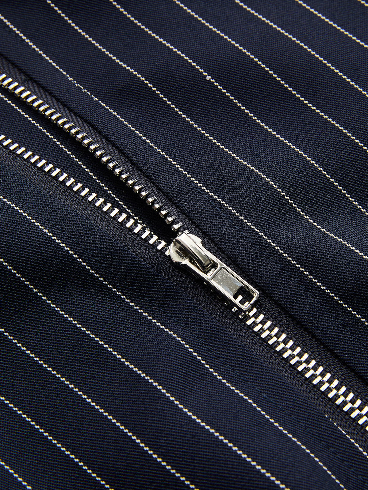 Ensemble caraco rayé et pantalon large