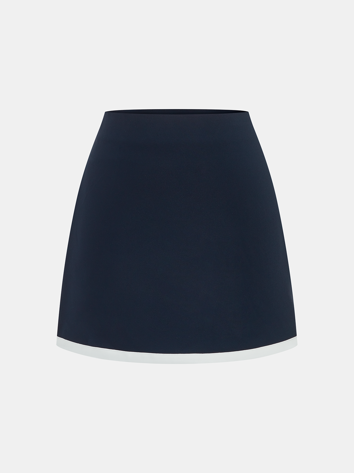 Contrast Trim Strappy Top & Mini Skirt Set