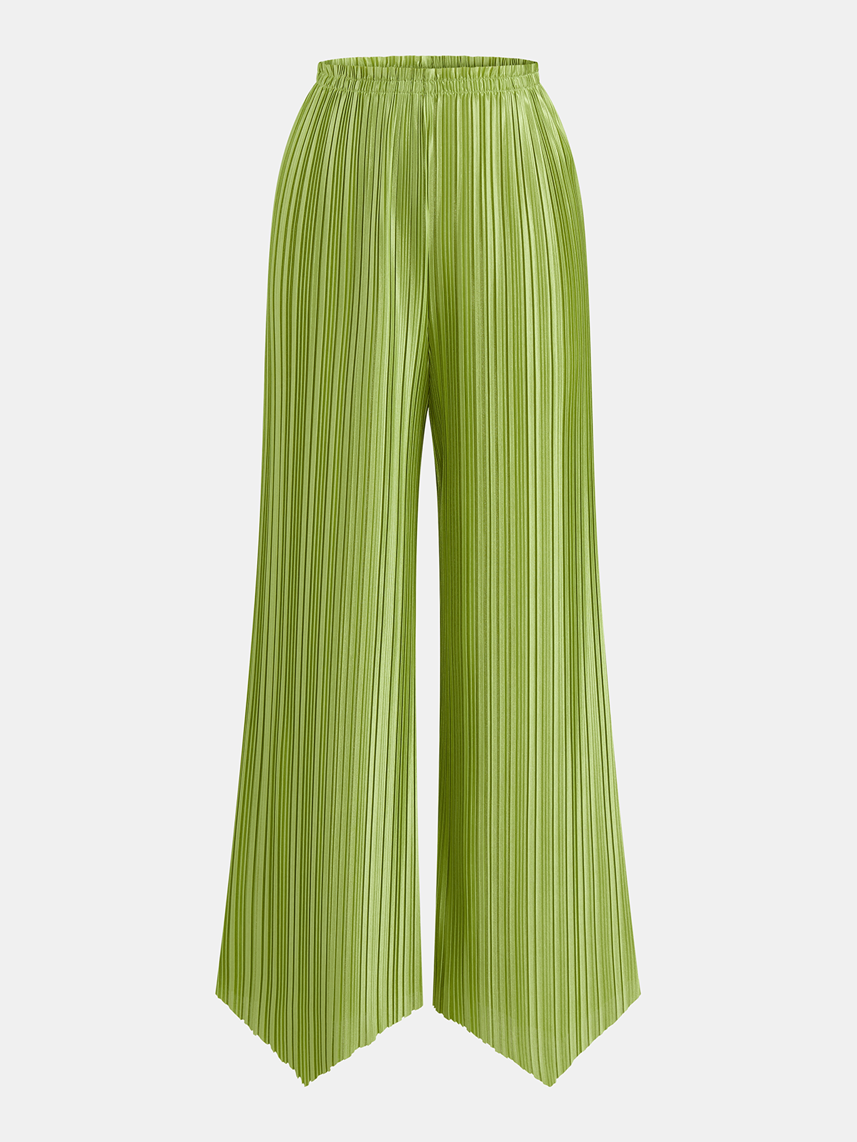 Pleated Halter Crop Top & Pants Set