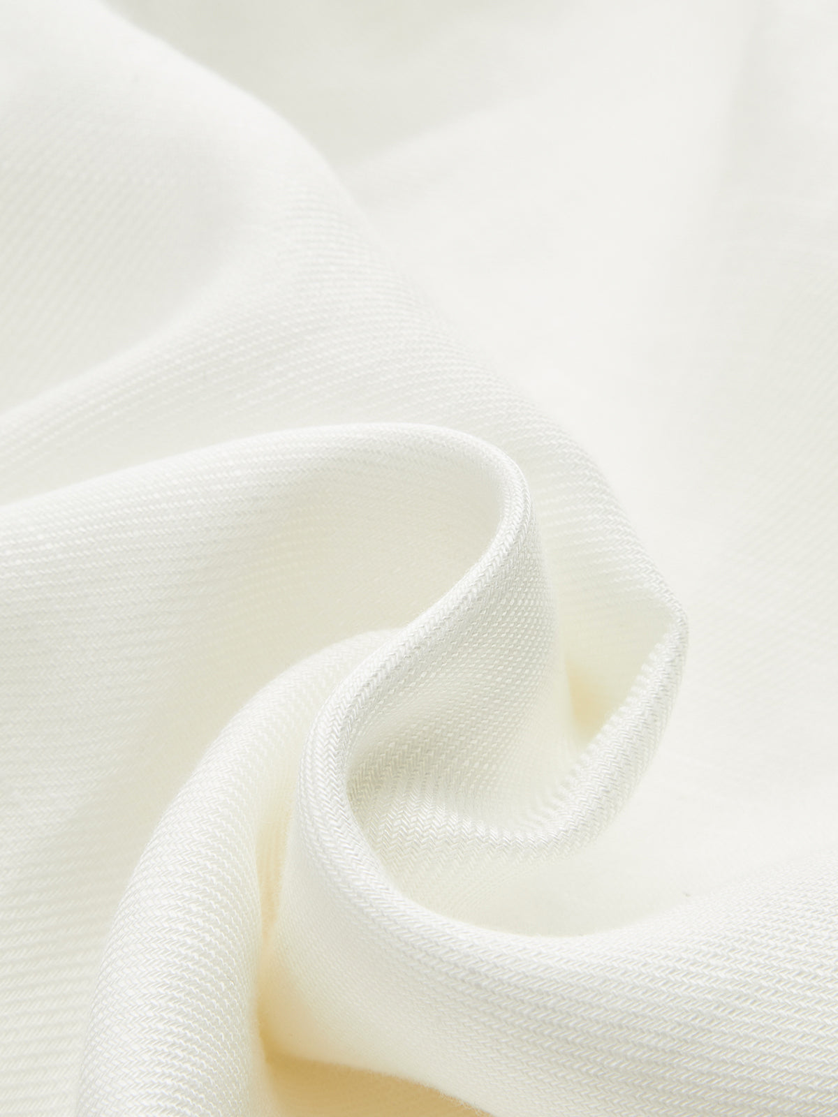 Scalloped Eyelet Linen Blend Wide Leg Pants