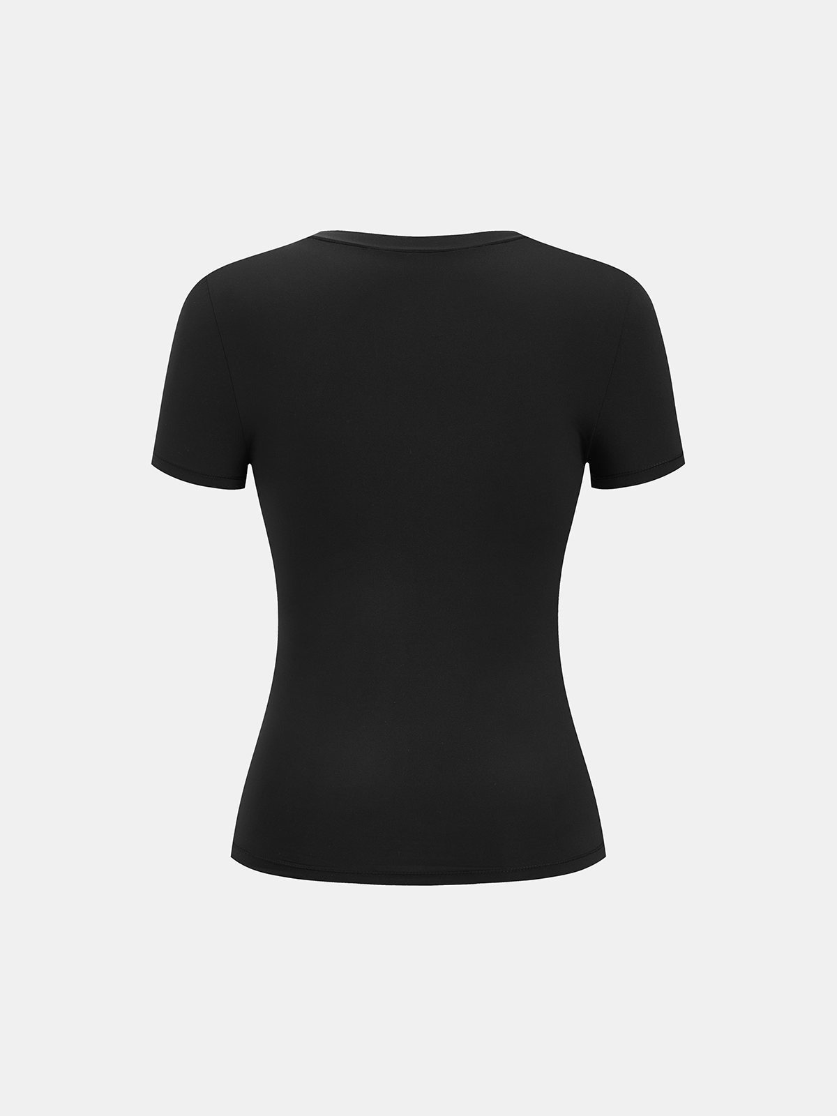 High Stretch Knit Short Sleeve Top