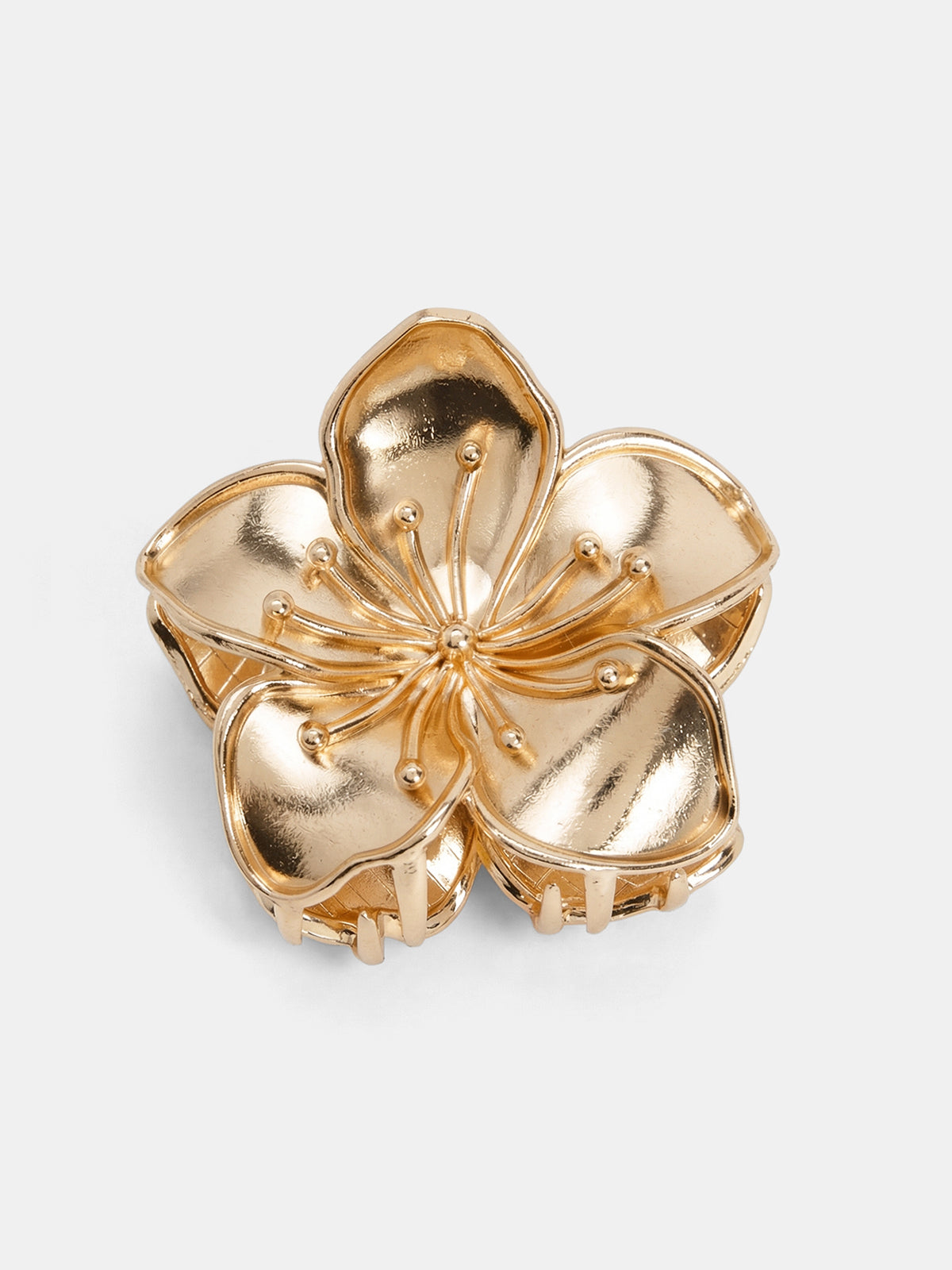 Flower Shaped Hair Claw Clip