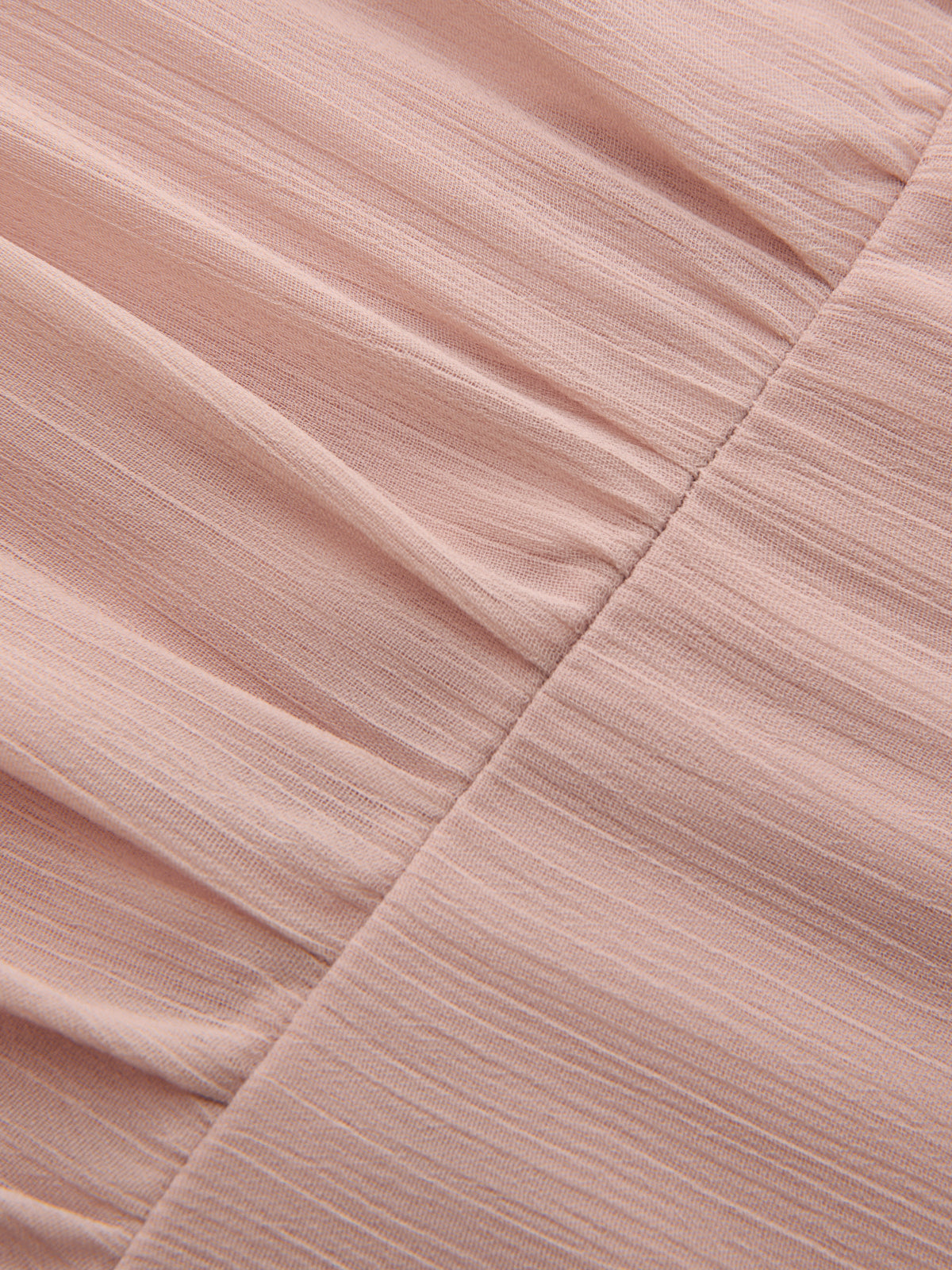 Halbtransparente Chiffon-Minikleid mit langen Ärmeln