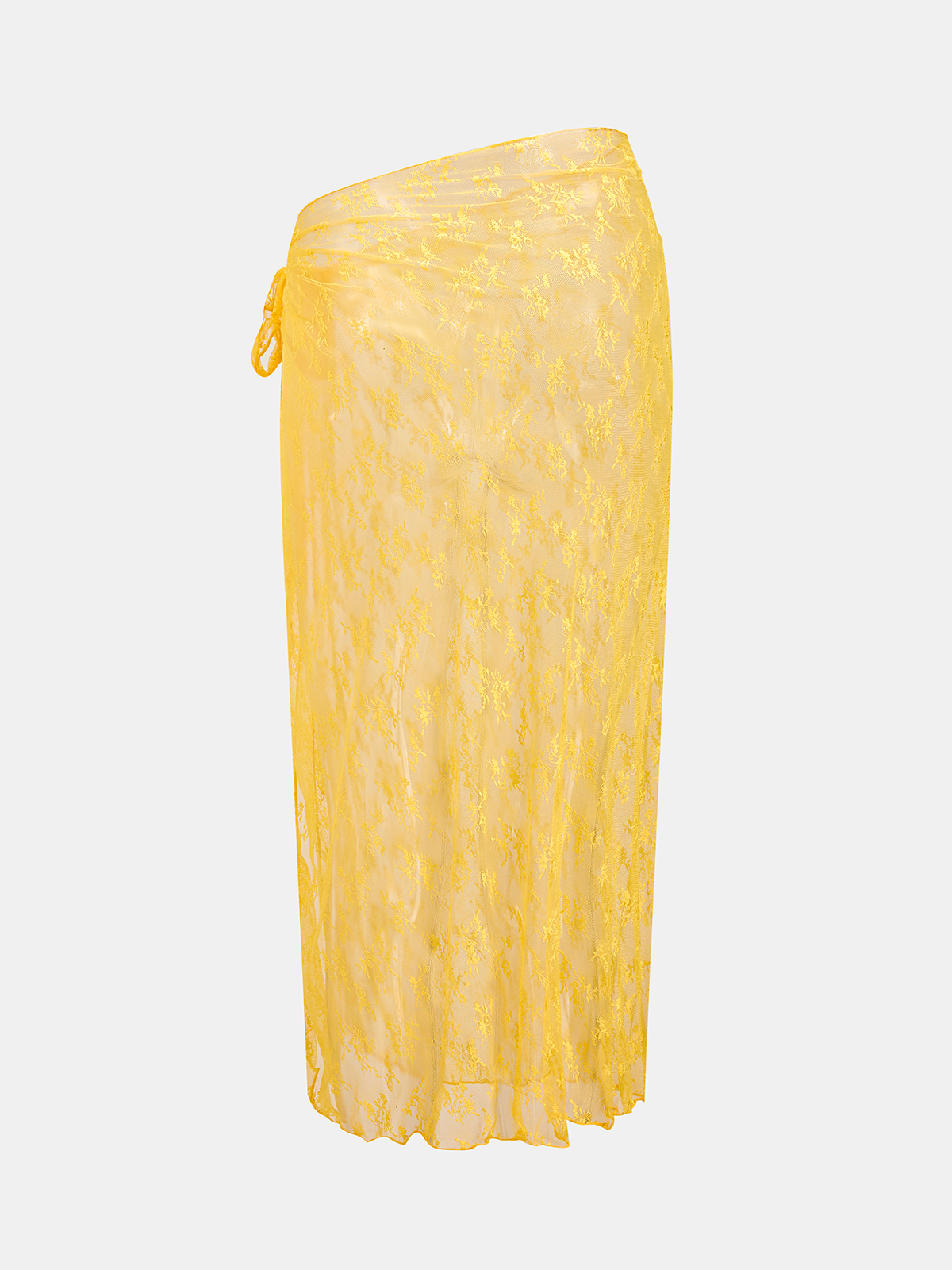 Printed One Piece Swimsuit Sarong Skirt Set