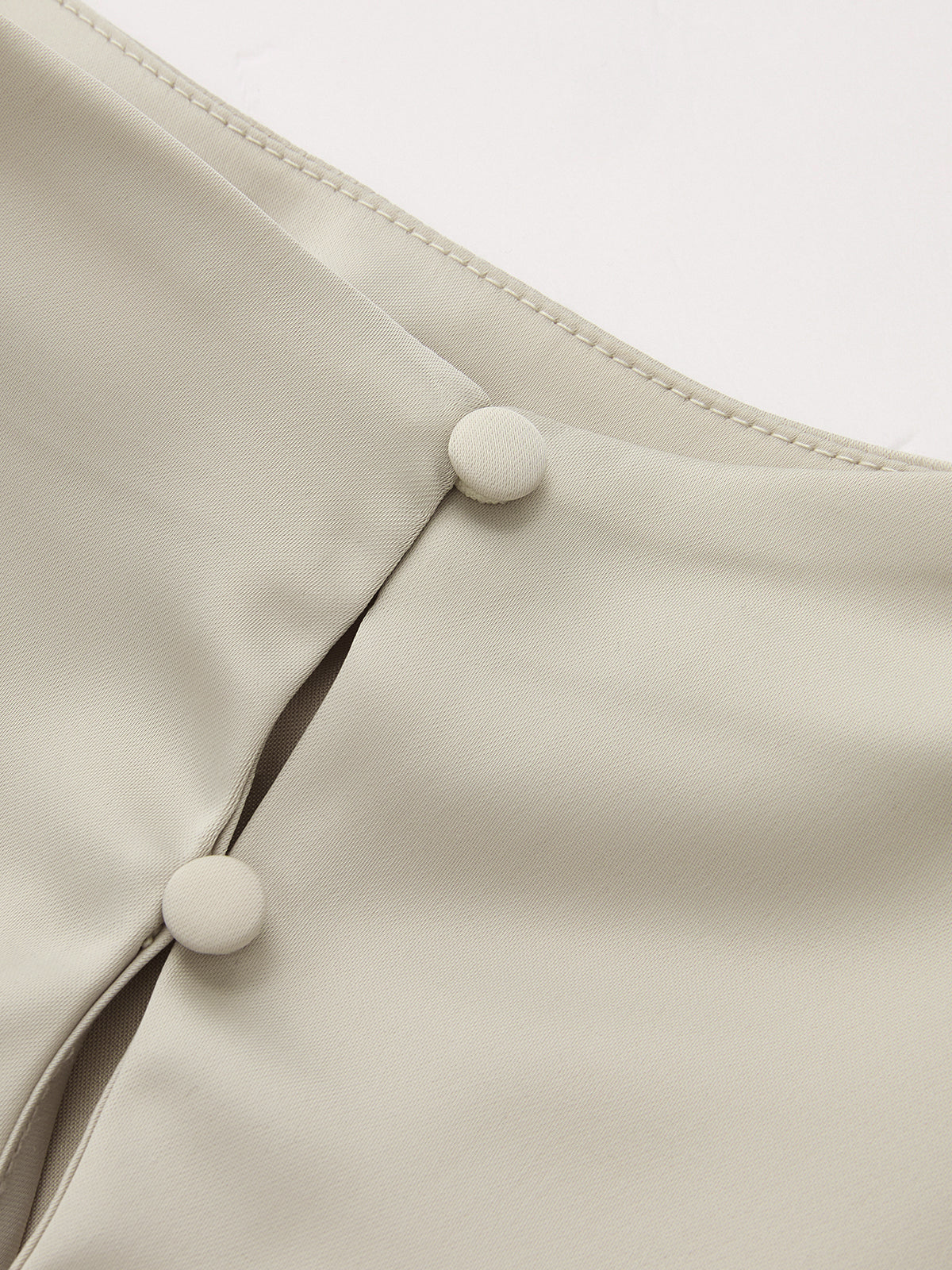 Asymmetrical Draped Ruched Satin Blouse