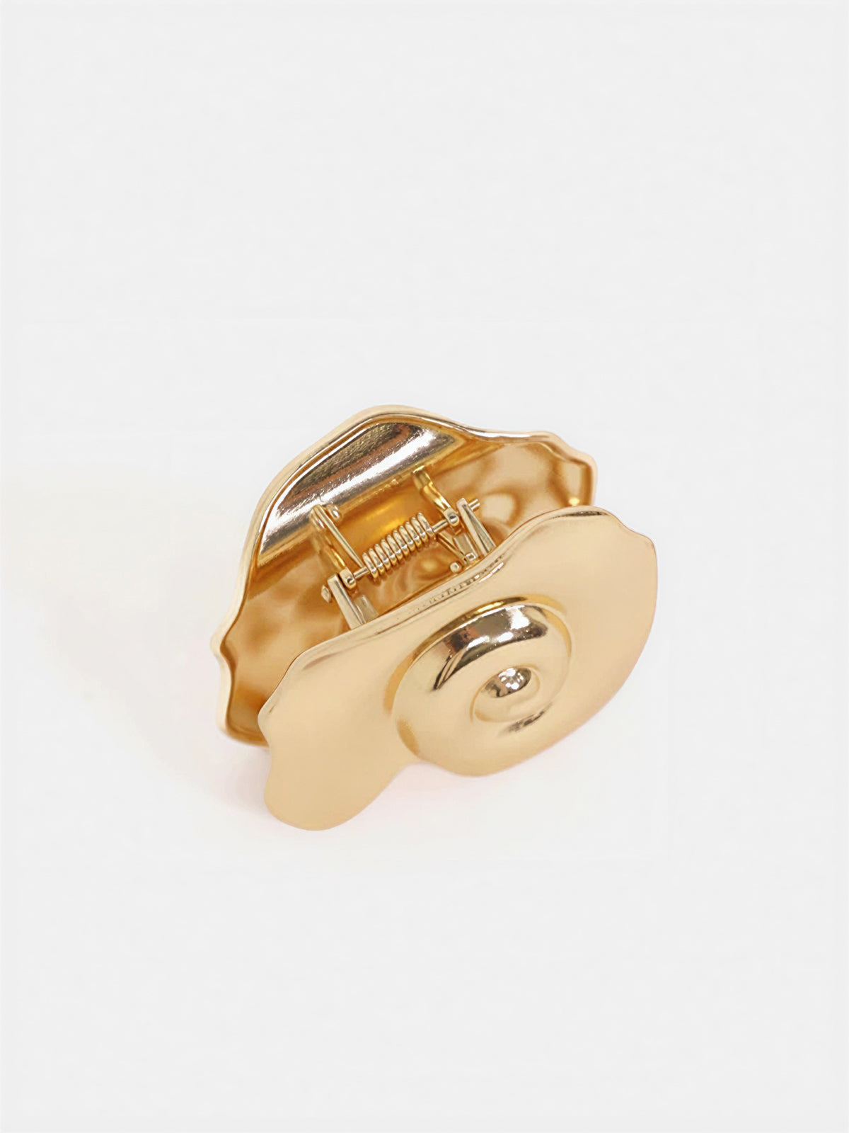 Spiral Conch Metal Hair Claw