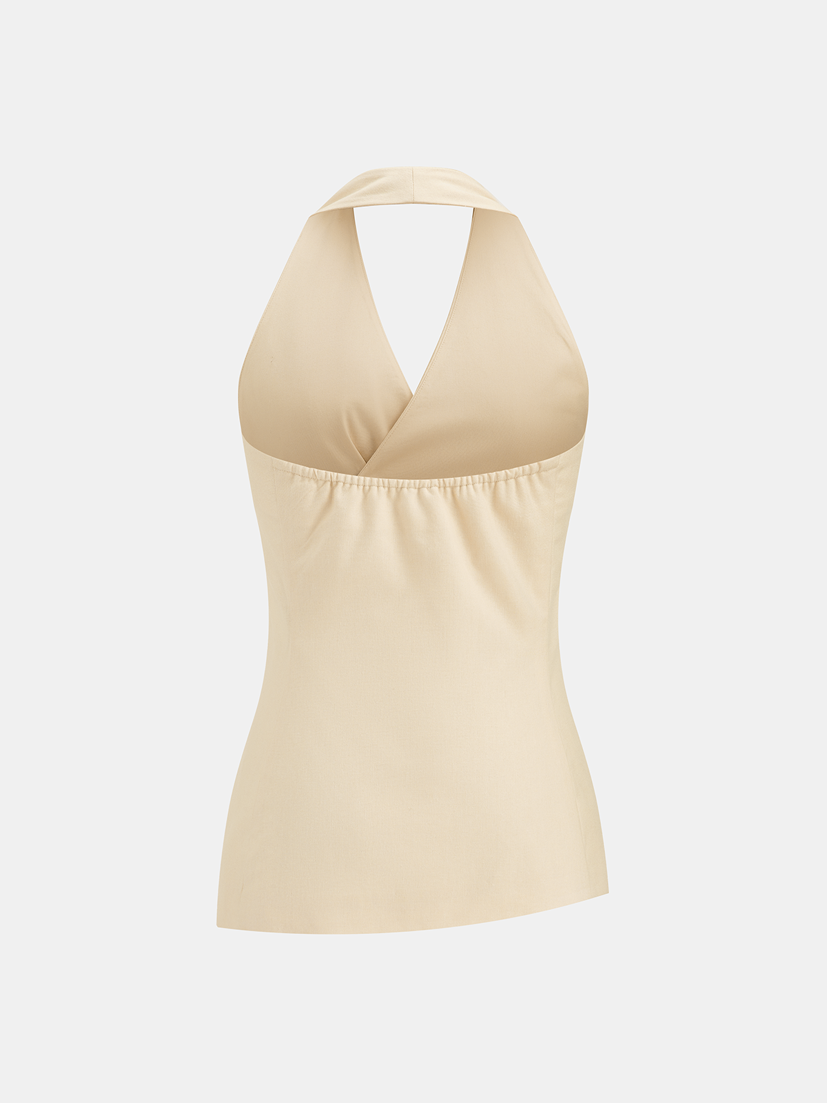 Cotton Linen Decorative Halter Tops
