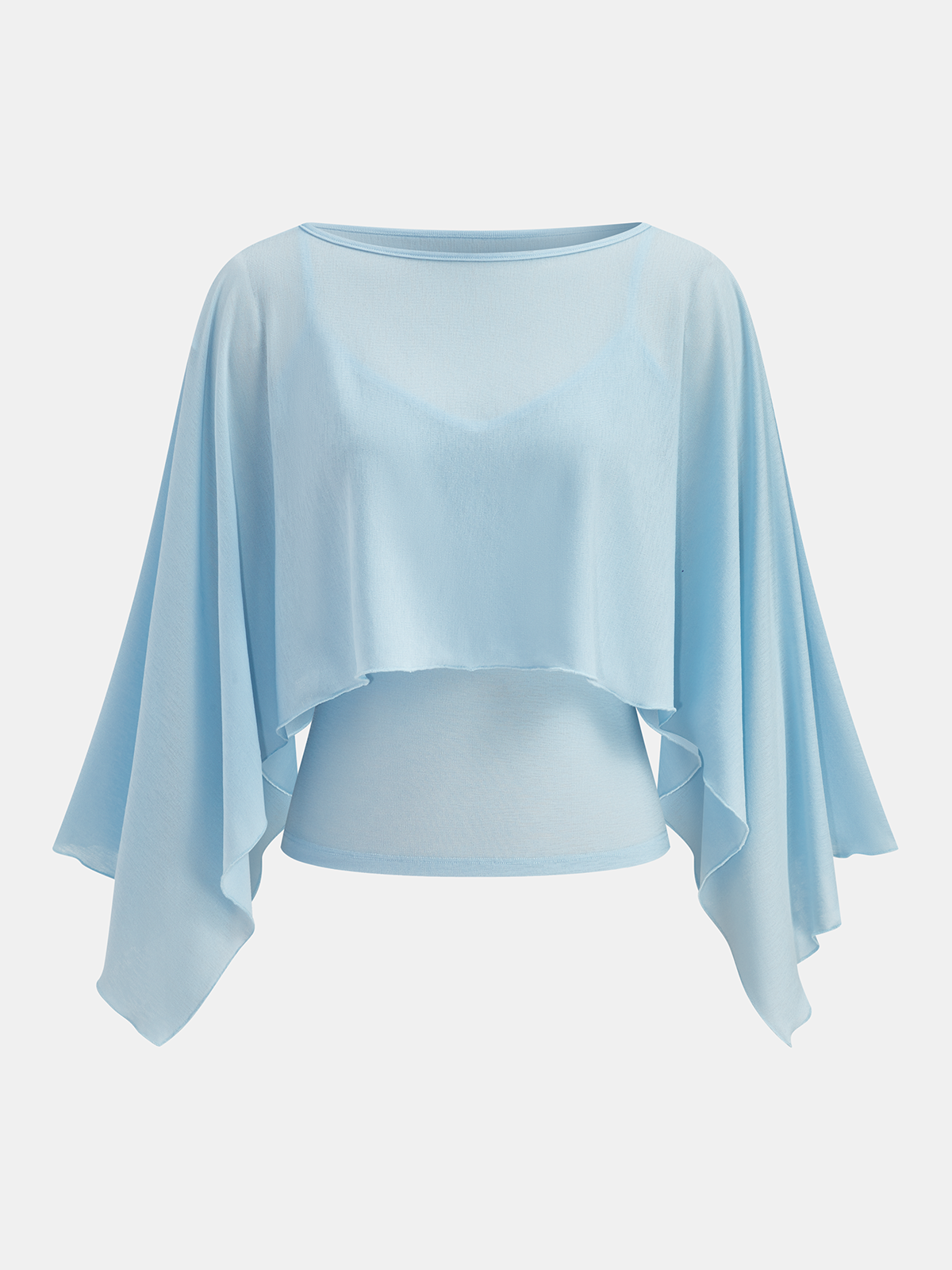 Flowy Cover Up & Cami Top Two-Piece Set