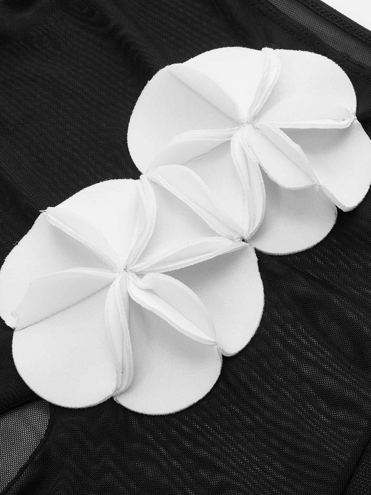 3D Blumen-Badeanzug-Rock-Set