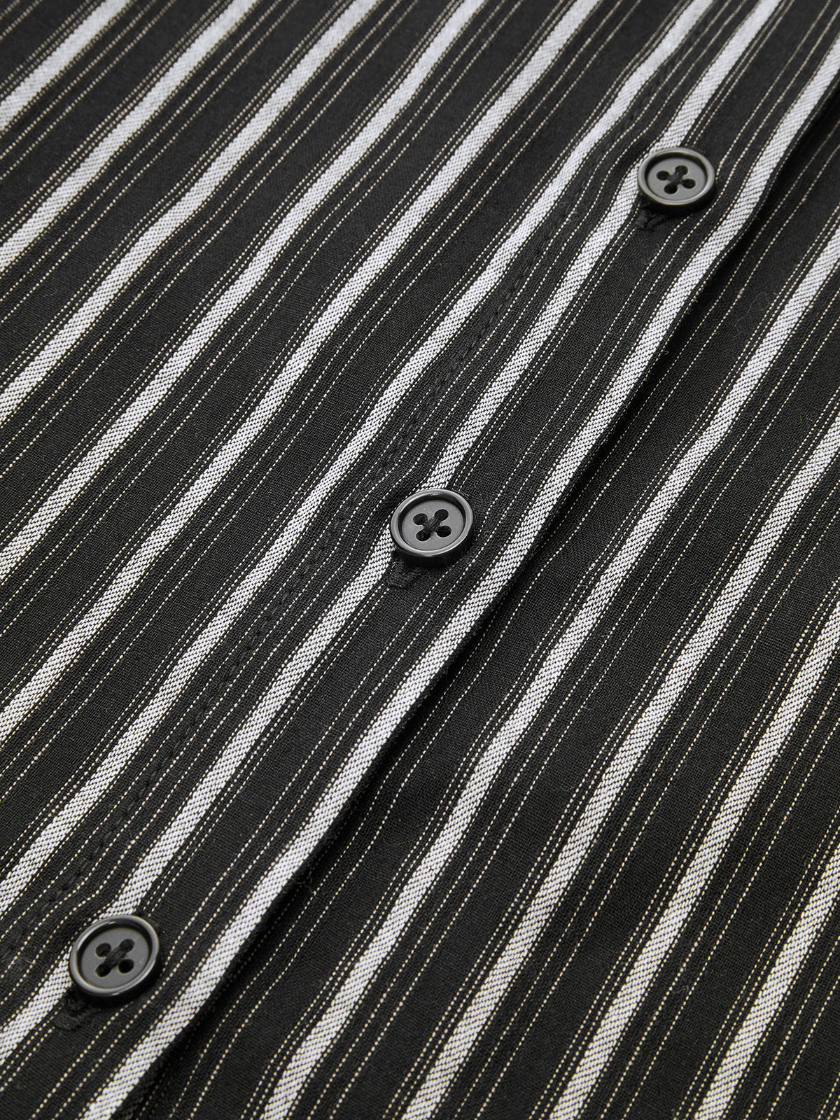 Striped Collared Sleeveless Tie Waist Midi Dress