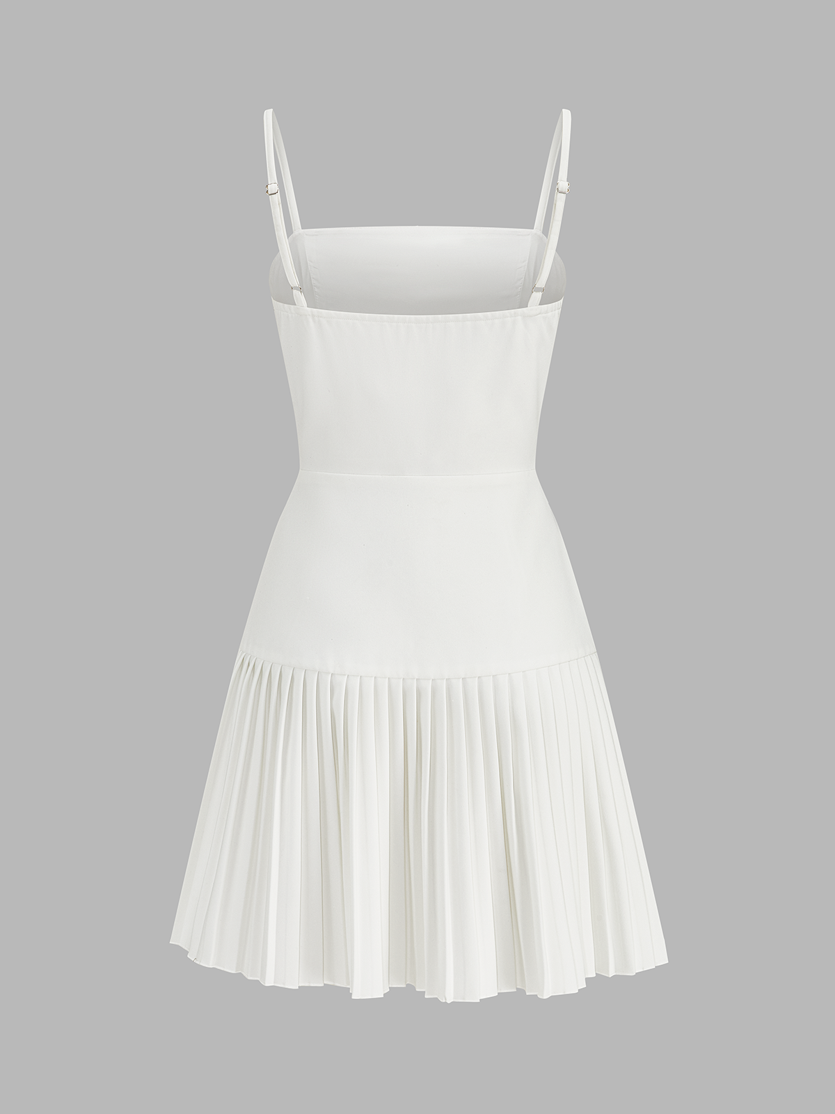 Pleated Cami Mini Dress