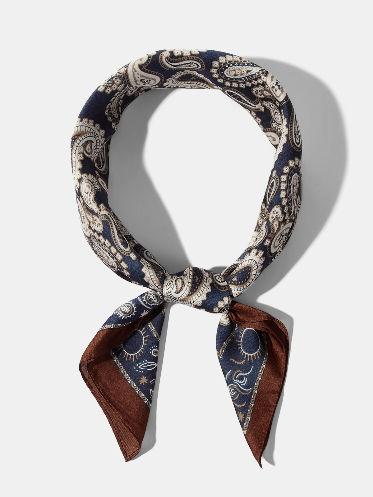 Carré en Soie Paisley 100% Soie
