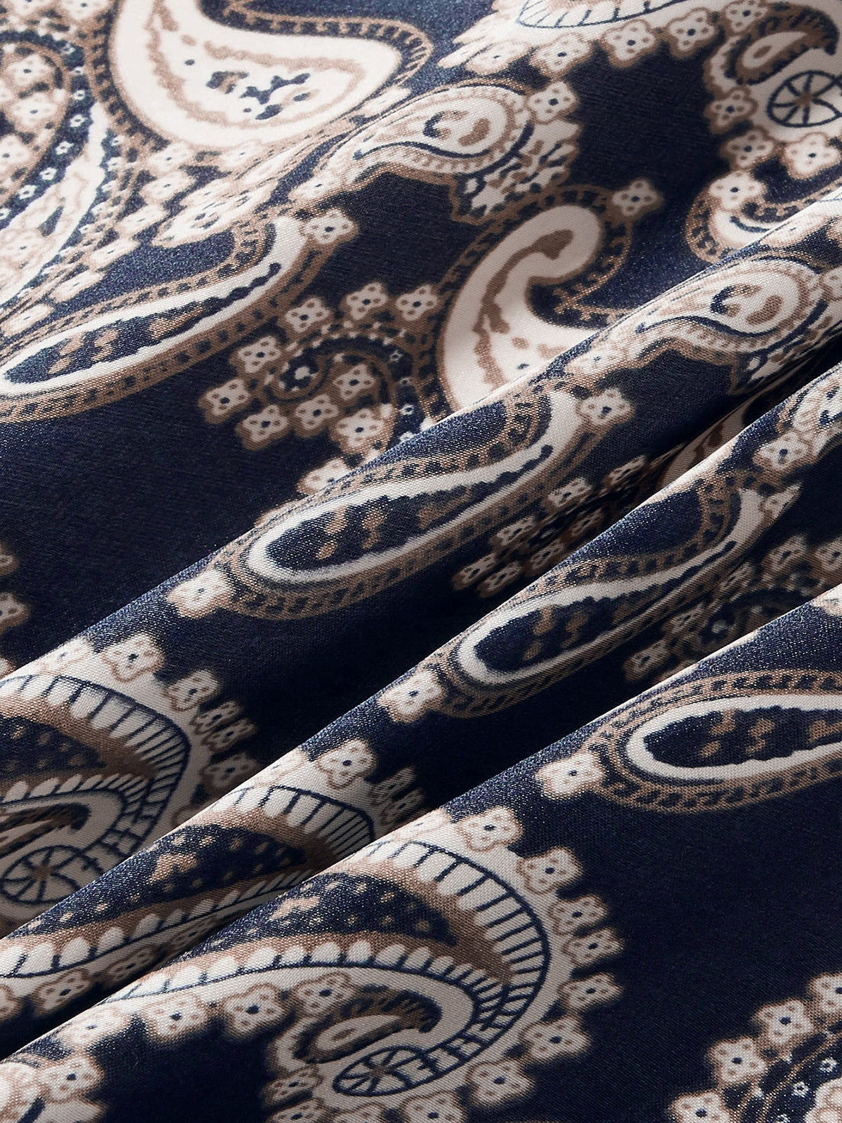 Carré en Soie Paisley 100% Soie