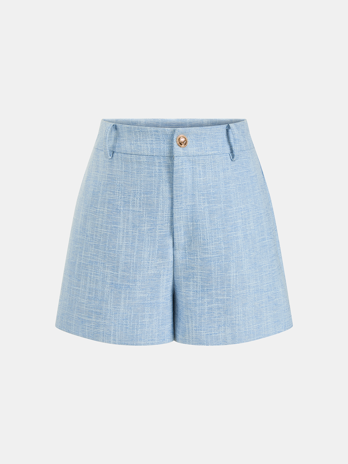 Ensemble gilet et short en métal texturé