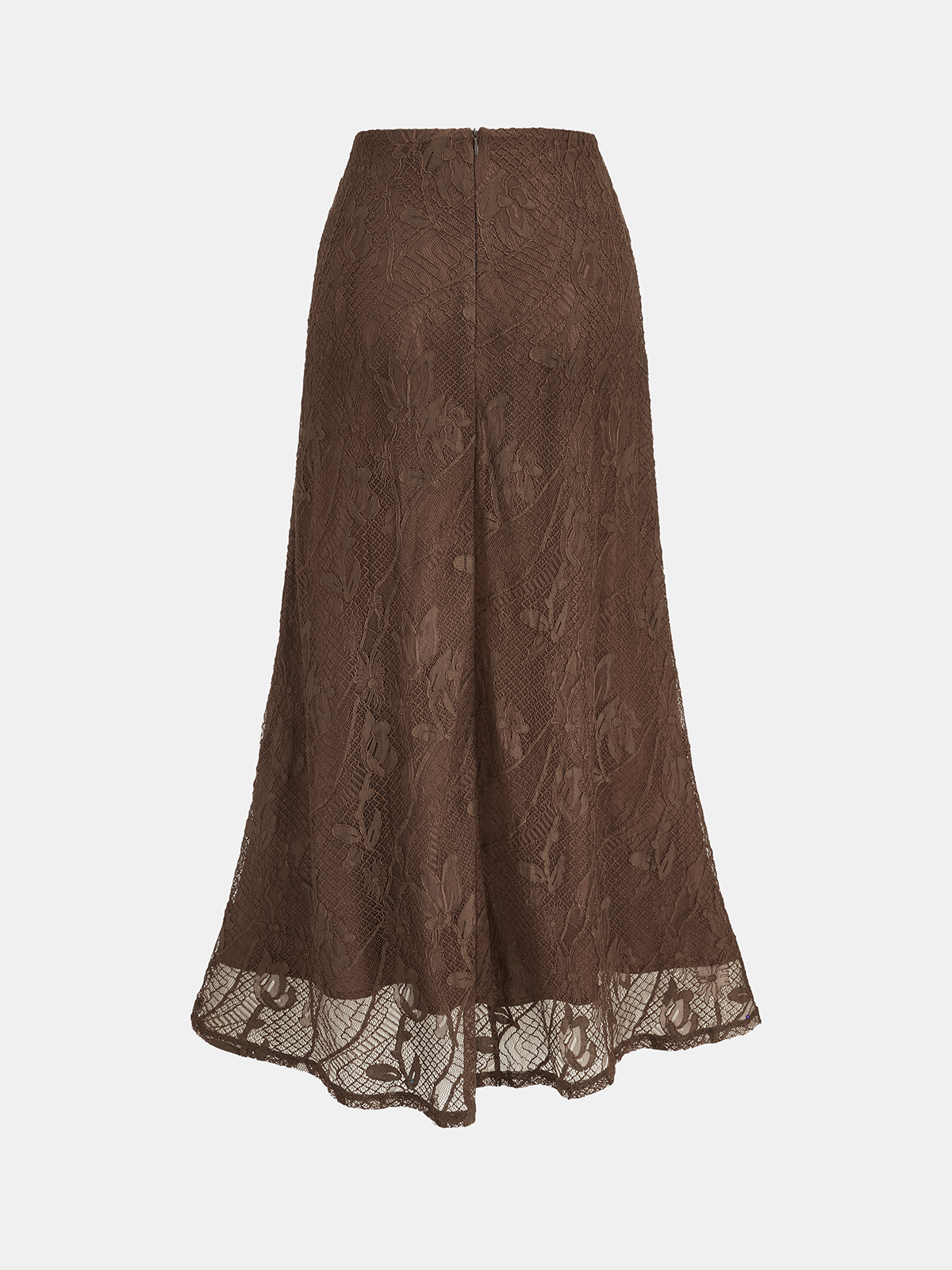 Sleeveless Asymmetric Top & Lace Mermaid Skirt Set