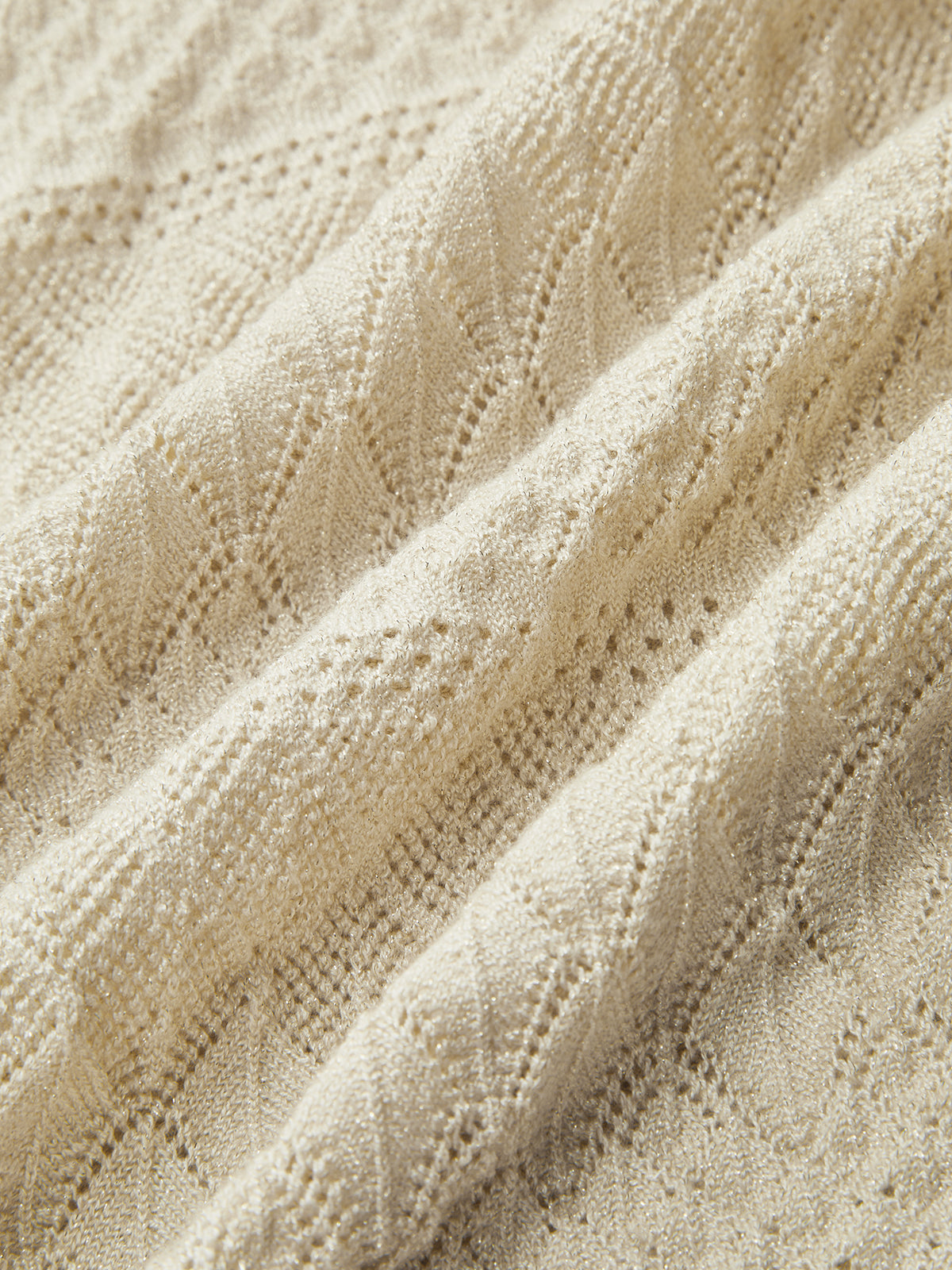 Openwork Knit Maxi Skirt