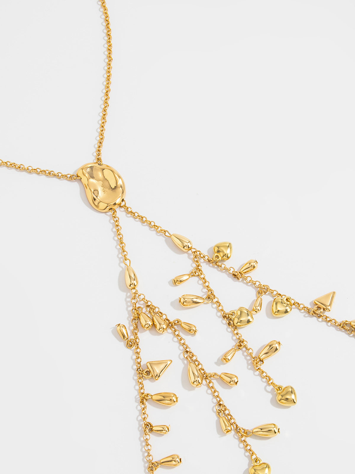 Dangling Tassel Pendant Necklace