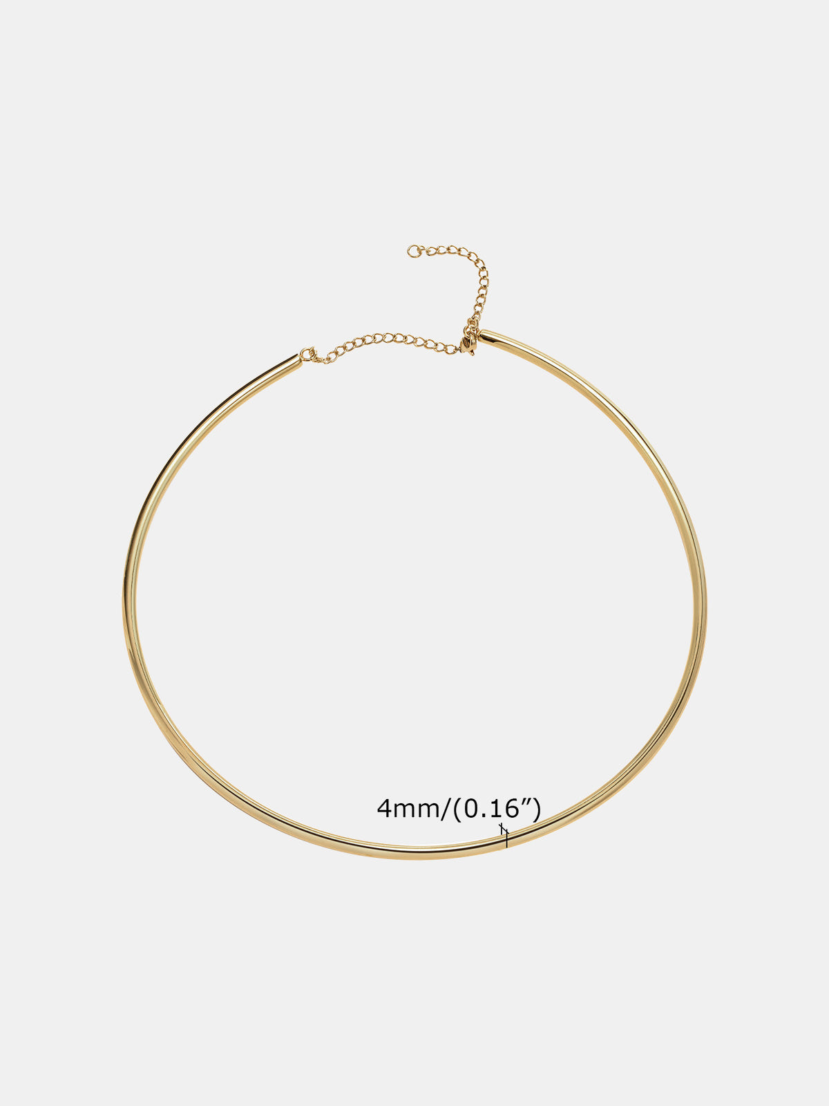 Minimalist Sleek Choker Necklace