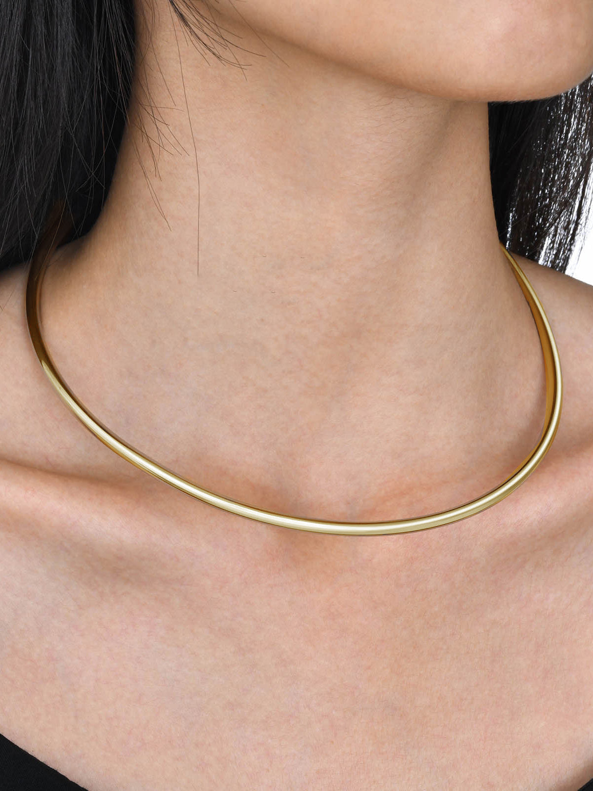 Minimalist Sleek Choker Necklace