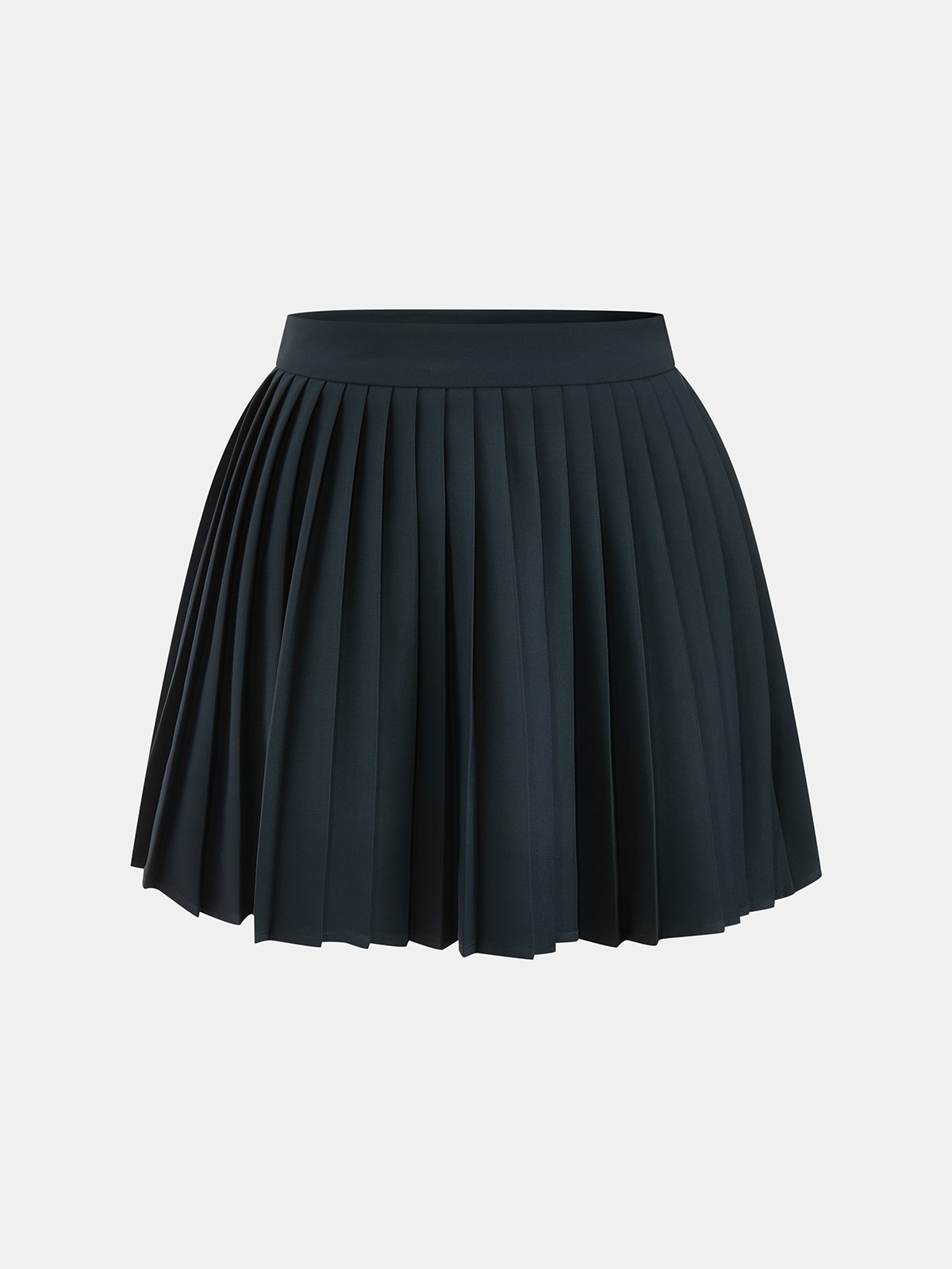 Short Sleeve Crop Top & Pleated Mini Skirt Set