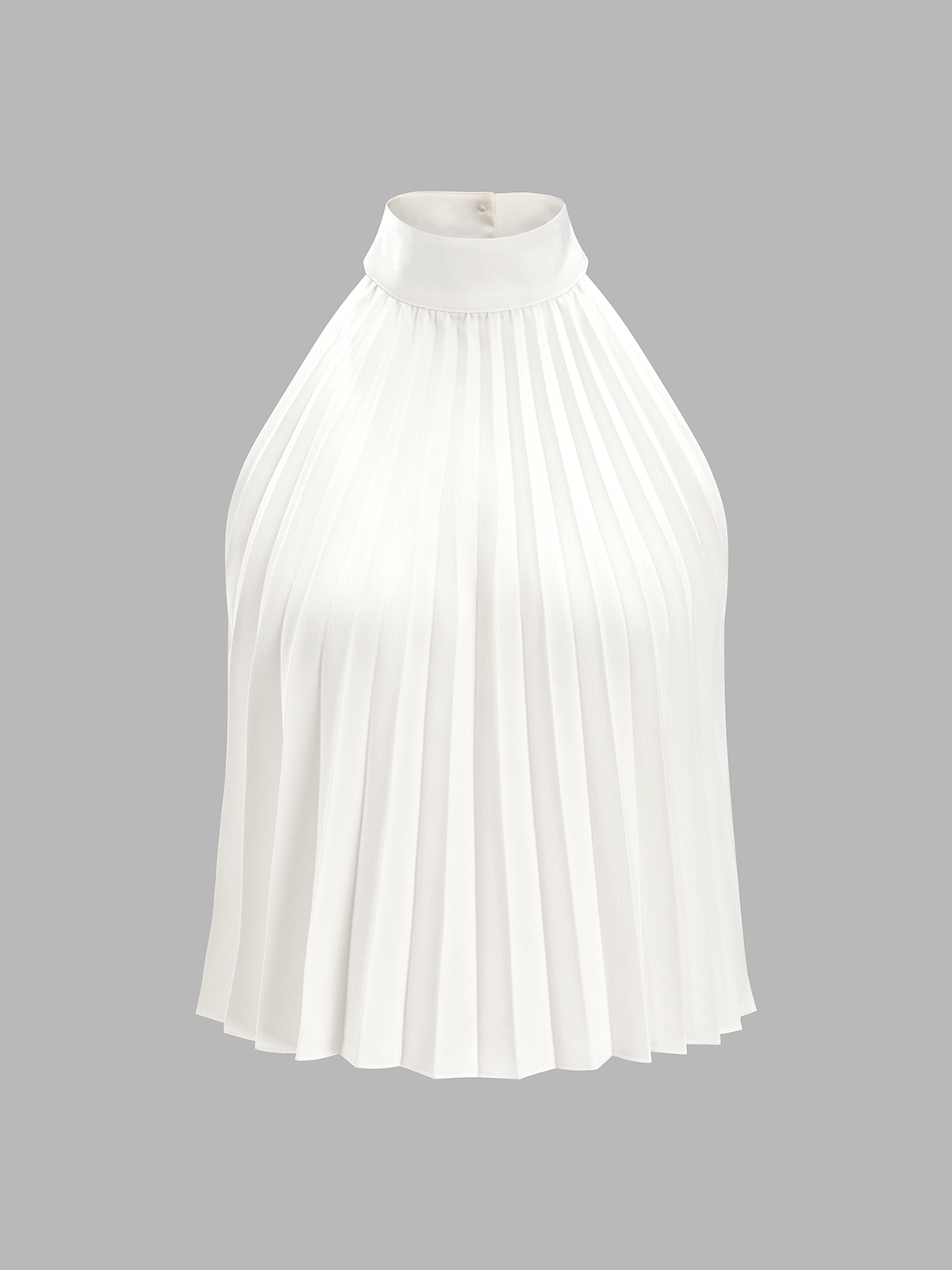 Pleated Halter Top & Shorts Set