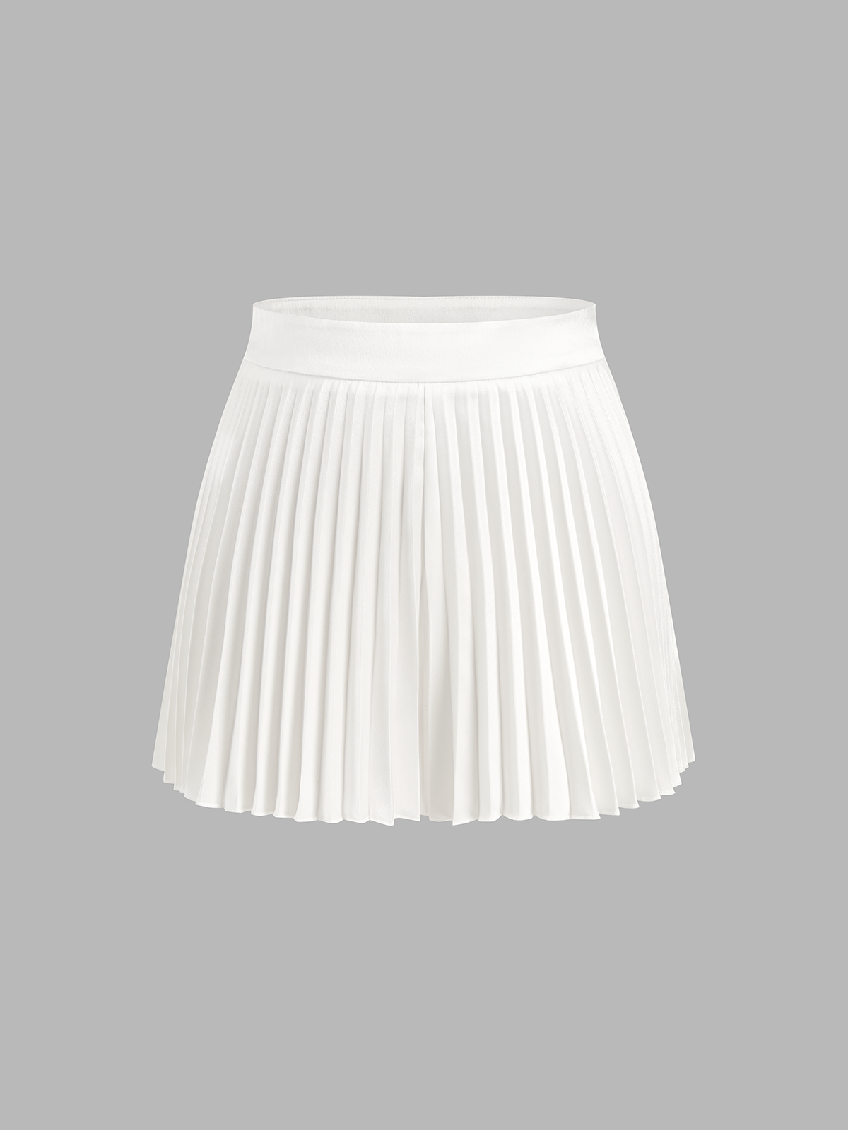 Pleated Halter Top & Shorts Set