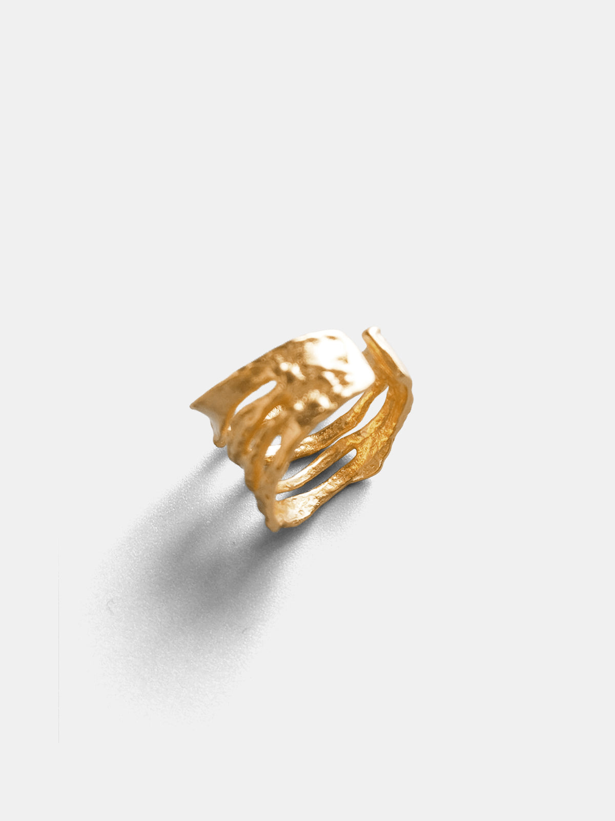 Irregular Multi Band Statement Ring