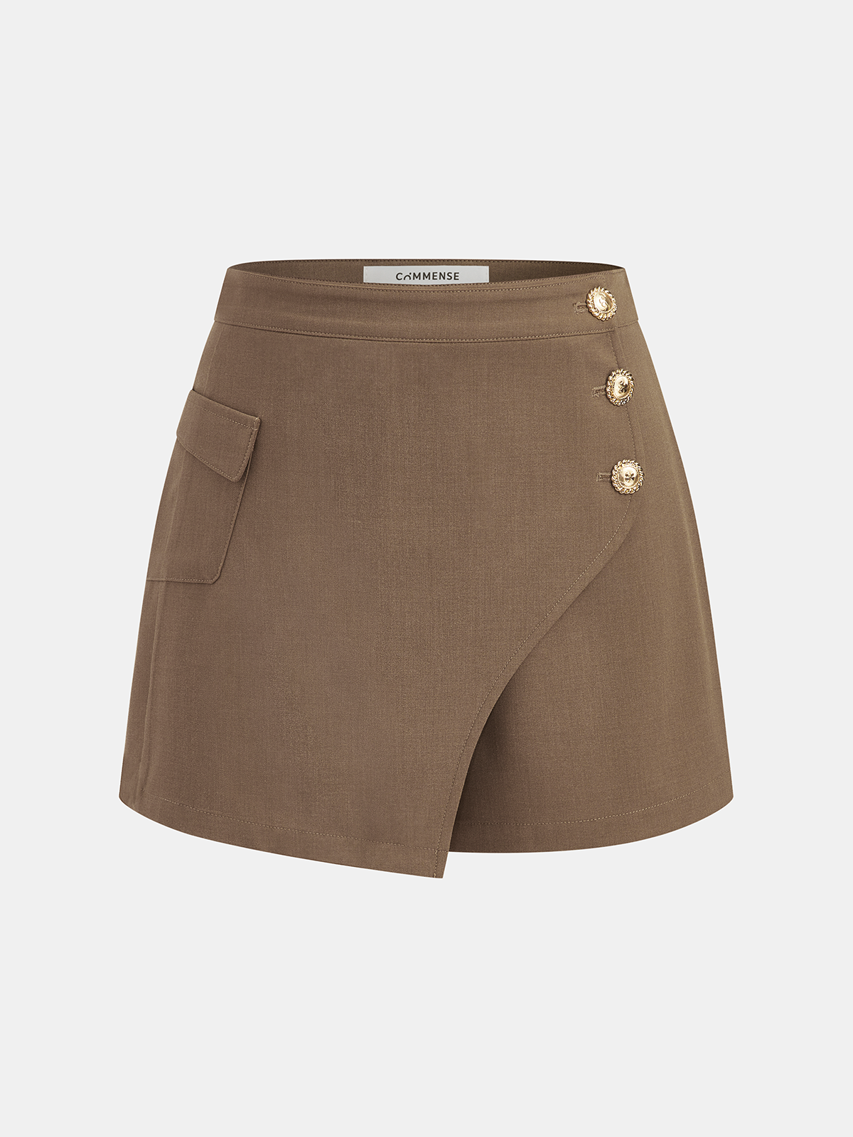 Asymmetrische Maßgeschneiderte Weste & Skort Set