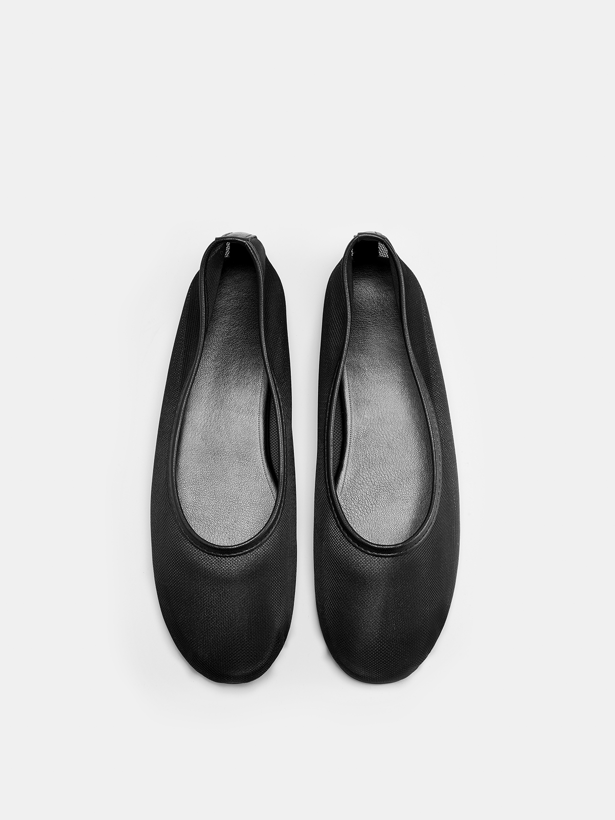 Mesh Round Toe Ballet Flats
