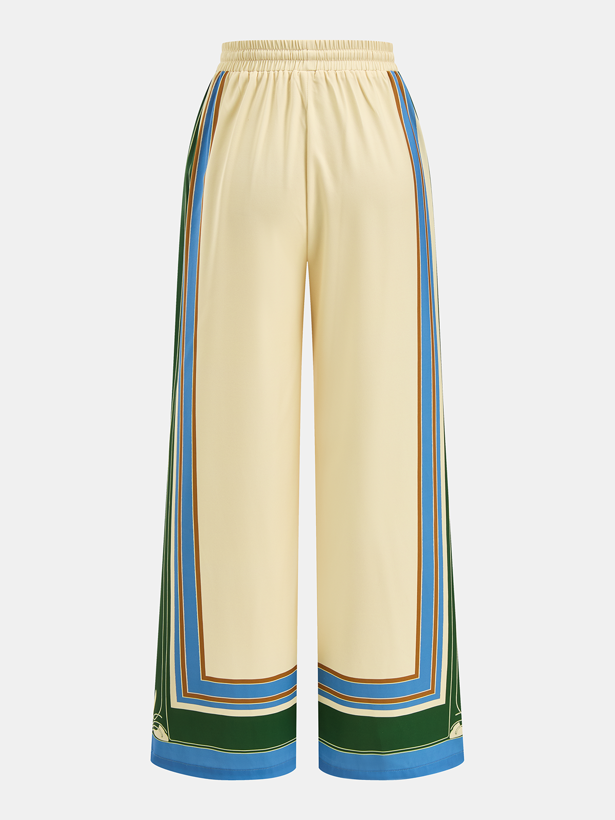 Ensemble débardeur à imprimé géométrique et pantalon large