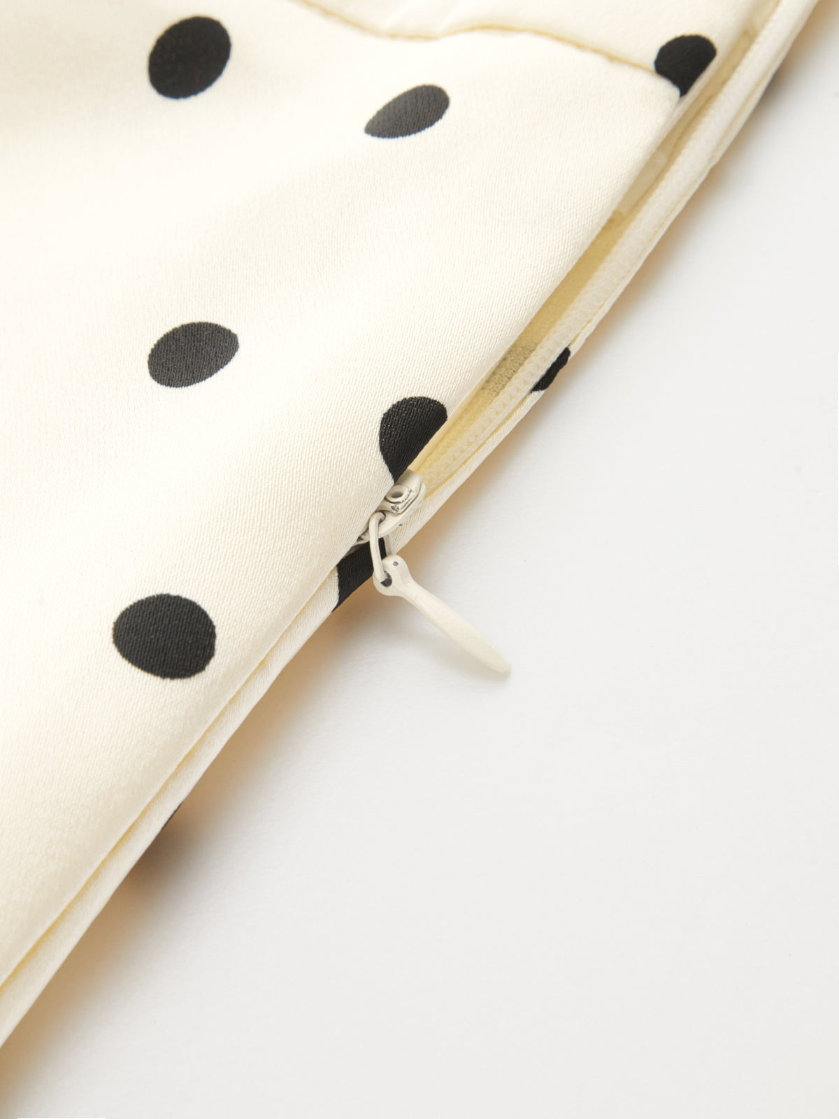 Ensemble Top Col Bénitier & Jupe Longue à Pois