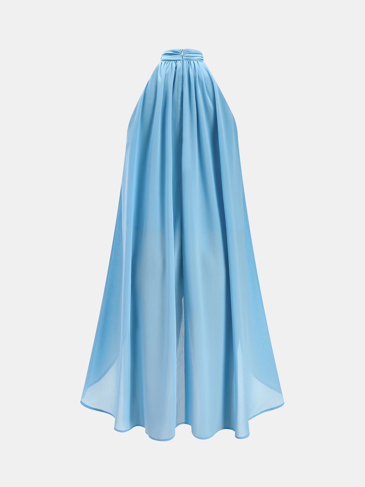 Flowy Chiffon Sleeveless Top & Pants Set