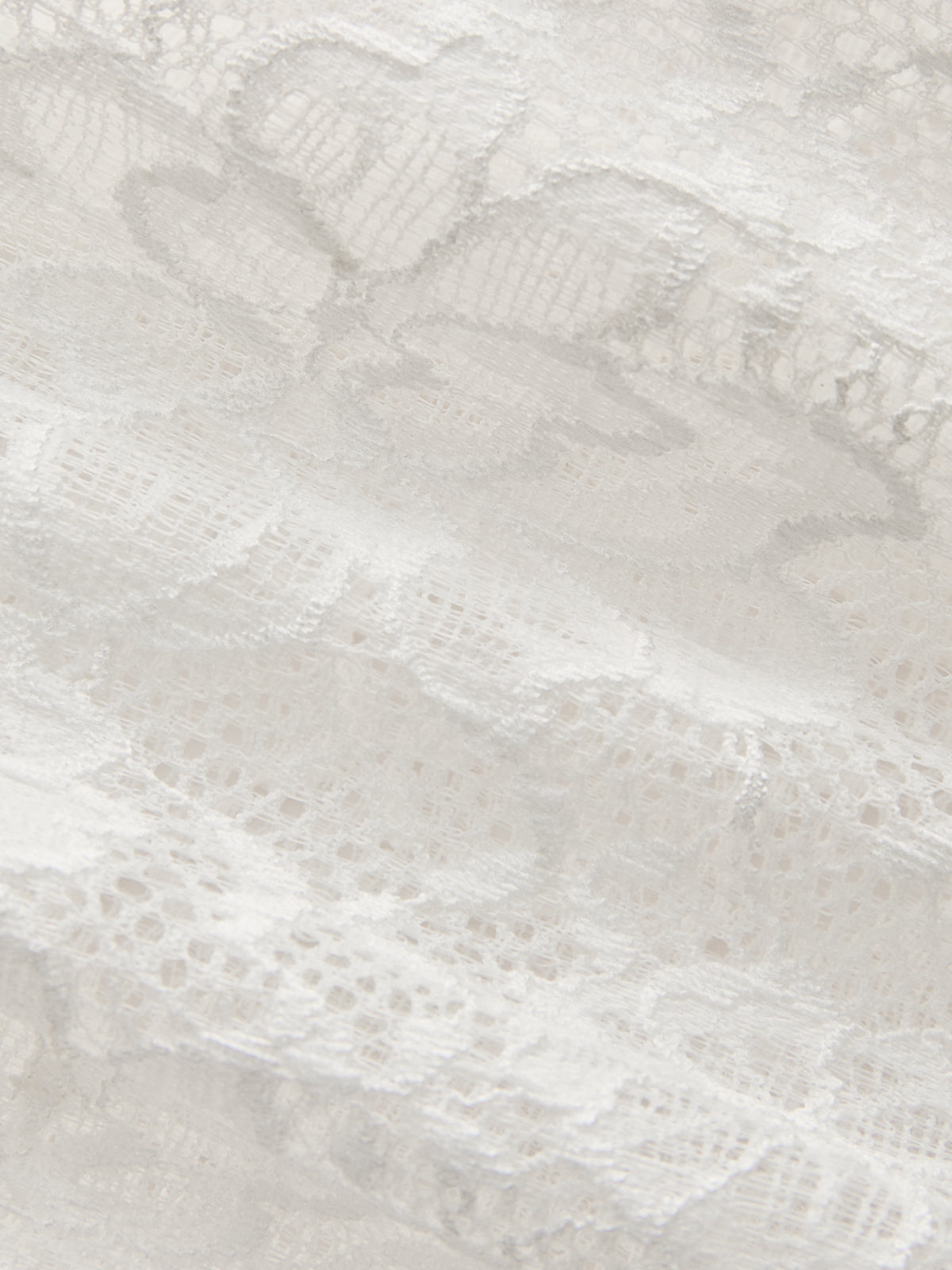 Lace Off-Shoulder Top with Built-in Bandeau