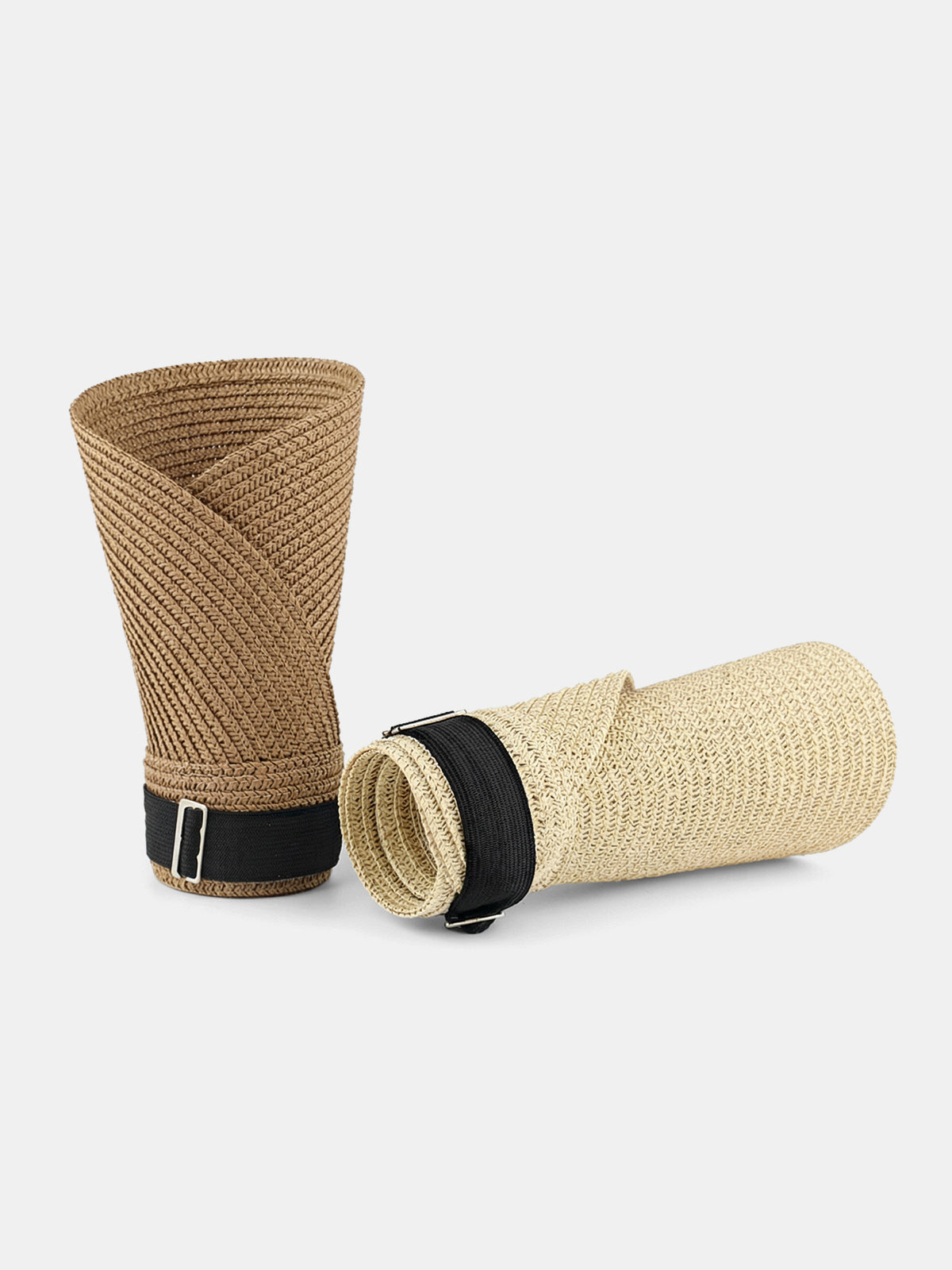 Straw Woven Adjustable Visor Hat