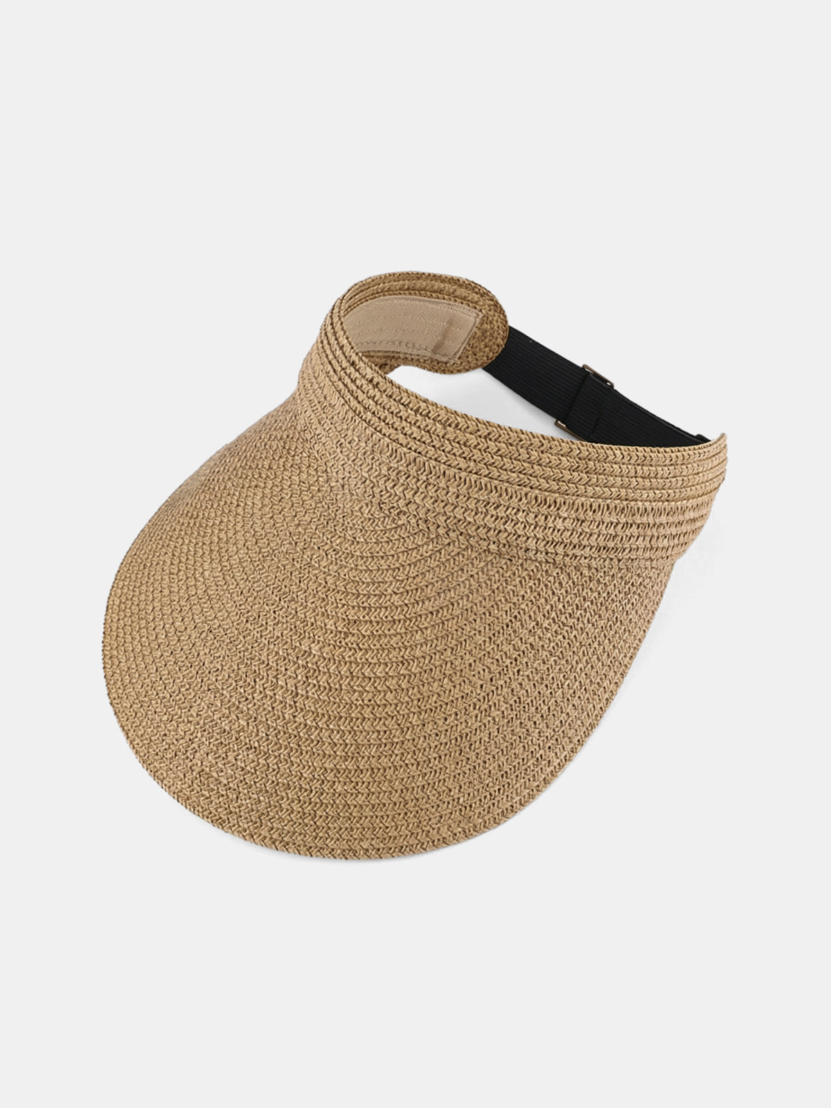 Straw Woven Adjustable Visor Hat