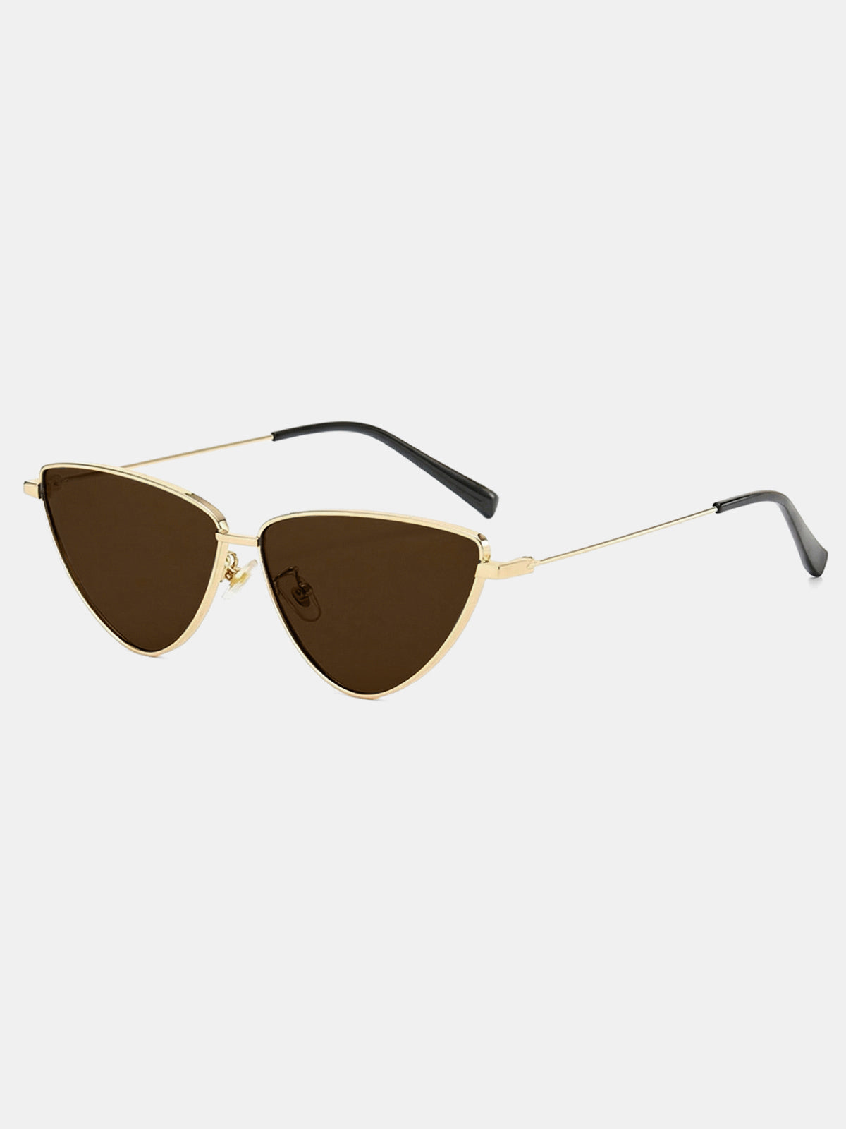 Cat Eye Metal Frame Sunglasses