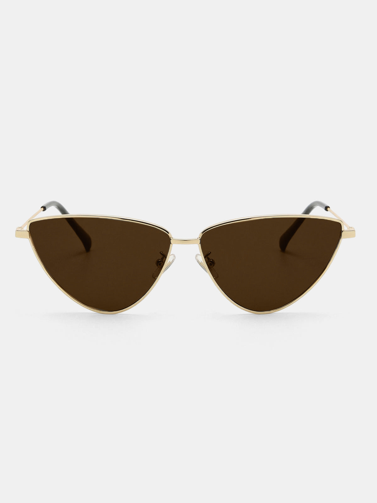 Cat Eye Metal Frame Sunglasses