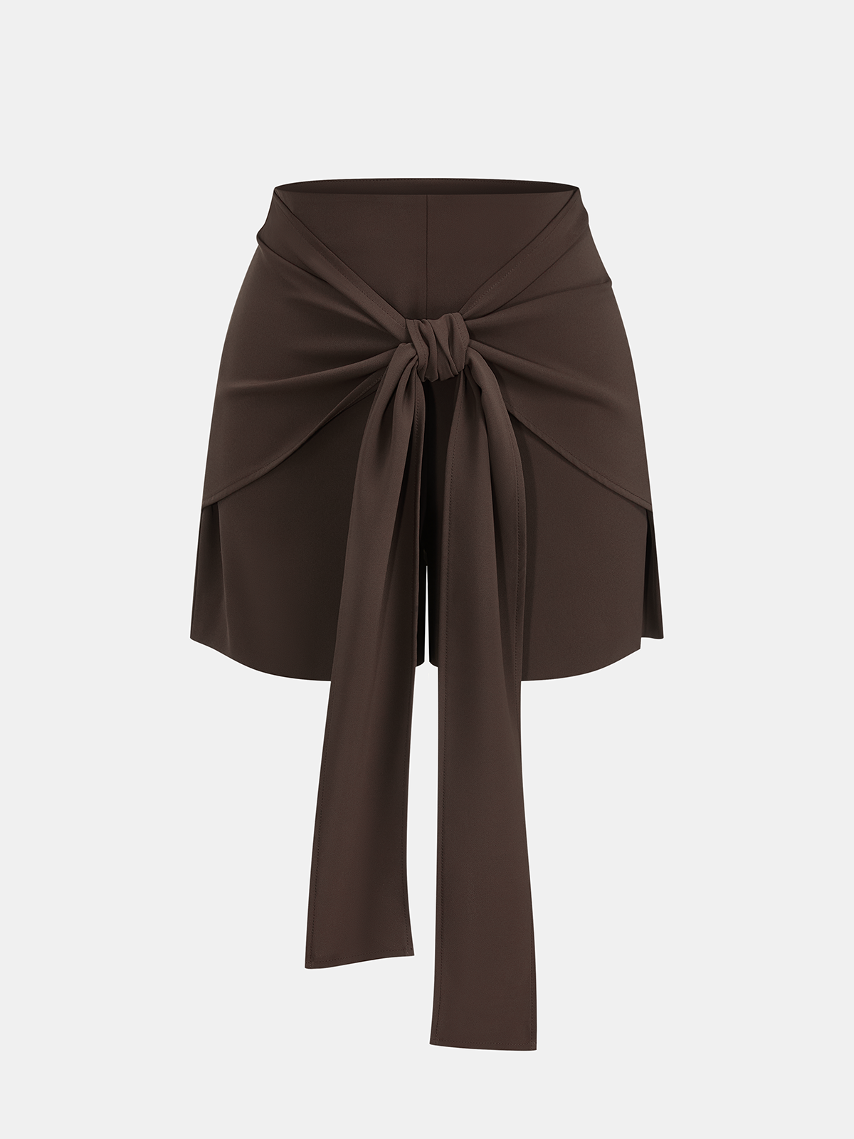 Short Sleeve Top & Tie Front Shorts Set
