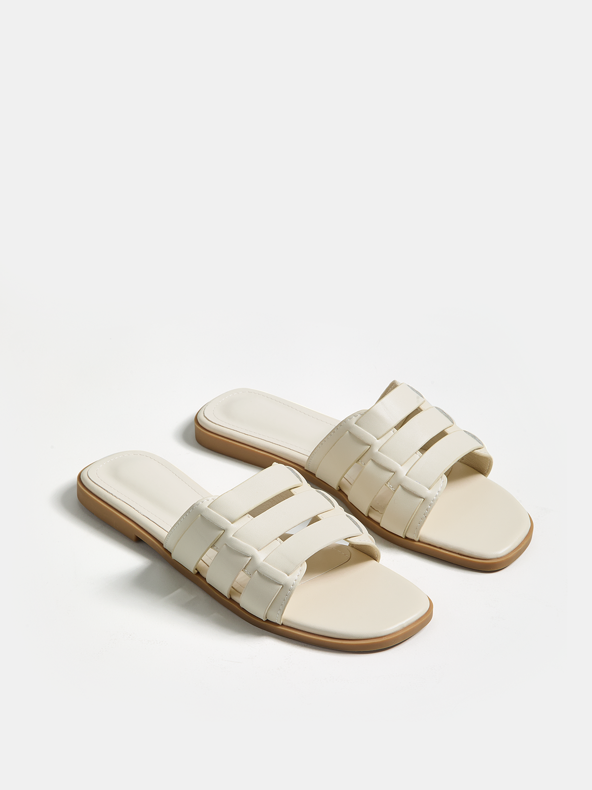 Casual Strappy Flat Slide Sandals