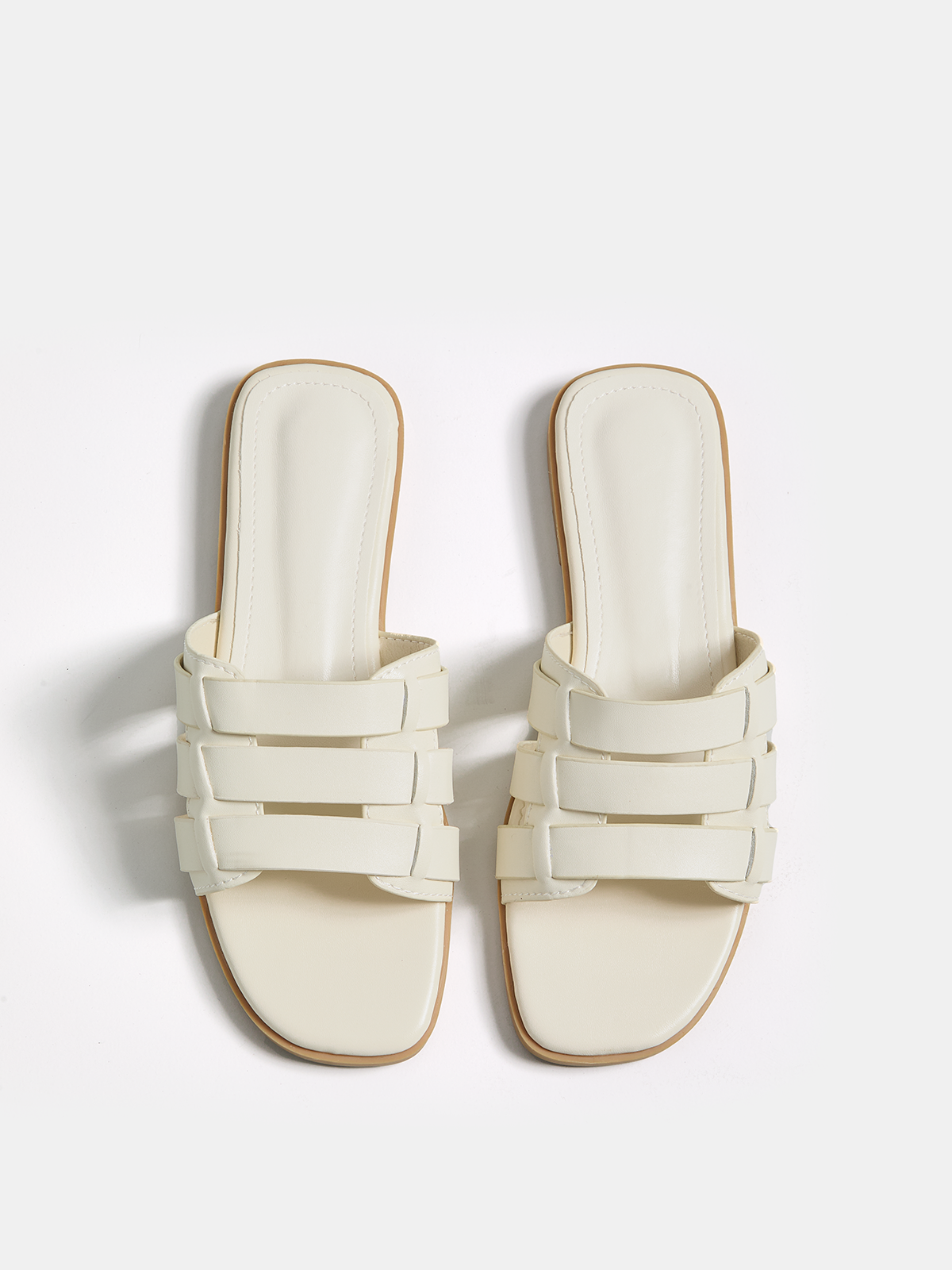 Casual Strappy Flat Slide Sandals