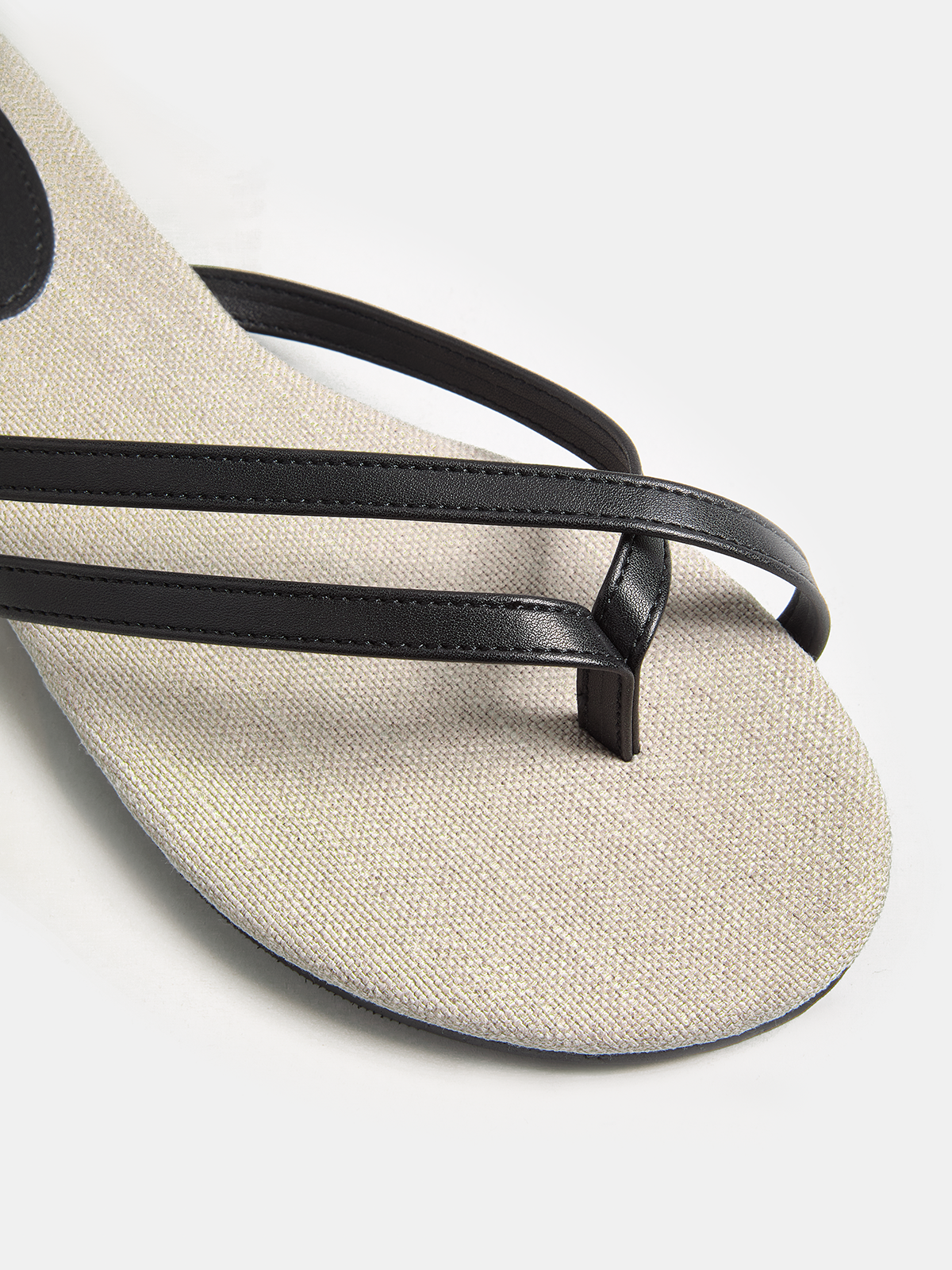 Casual Strappy Flat Thong Sandals