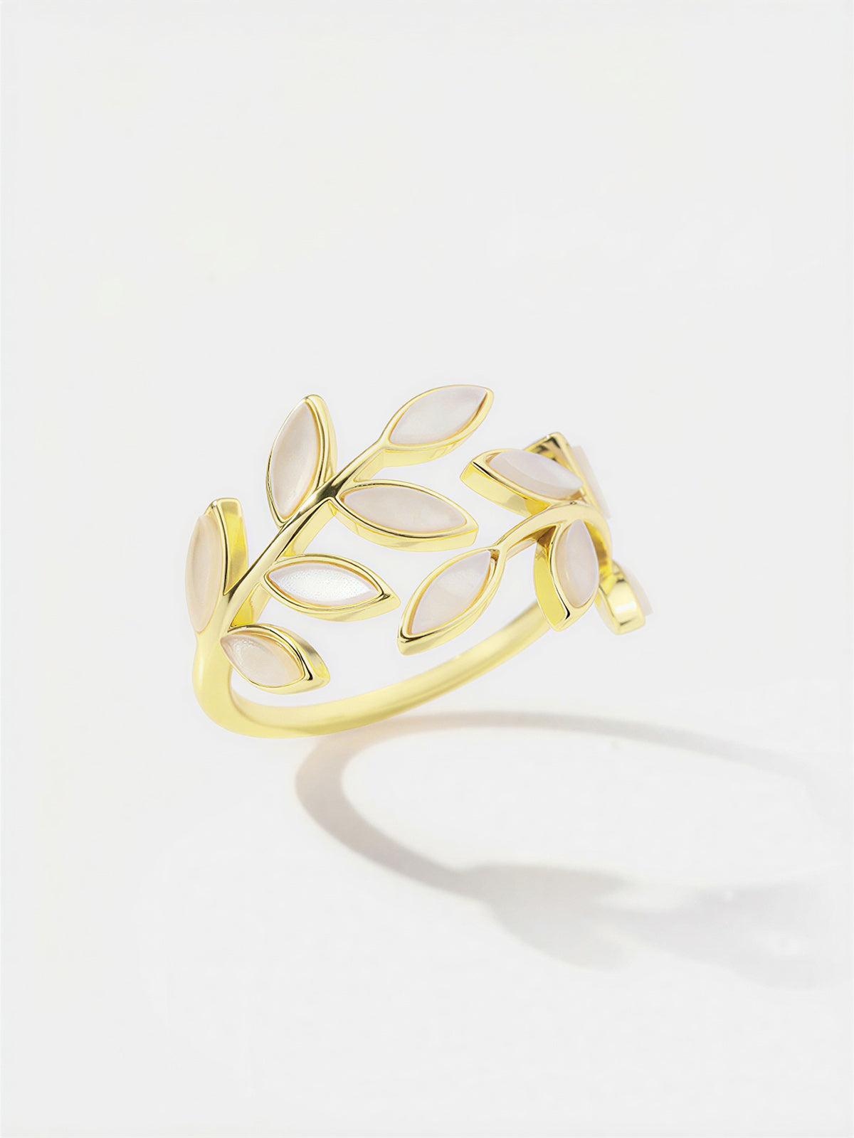 Leaf Branch Open Ring