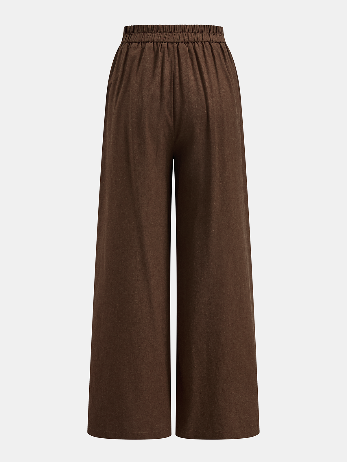 One-Shoulder Metal Detail Tie Top & Pants Set