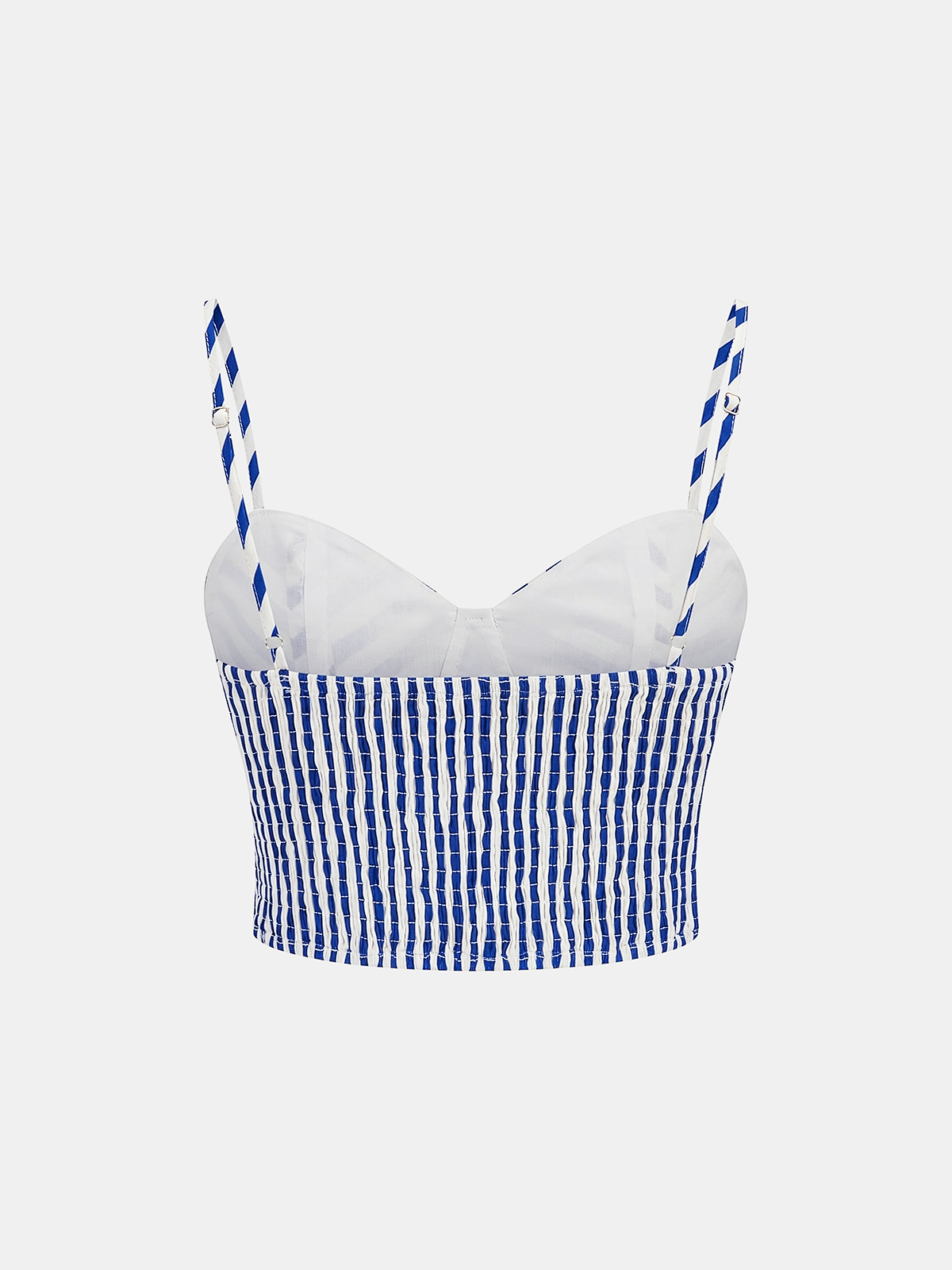 Chevron Stripe Cami Crop Top & Skirt Set