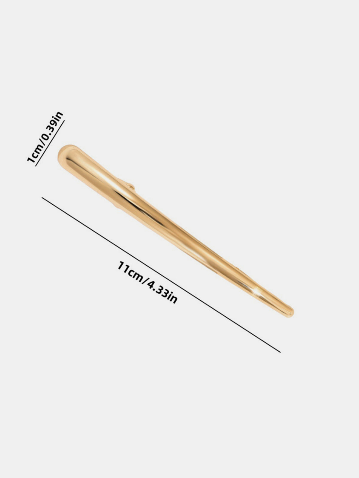 Minimalist Tapered Bar Hair Clip