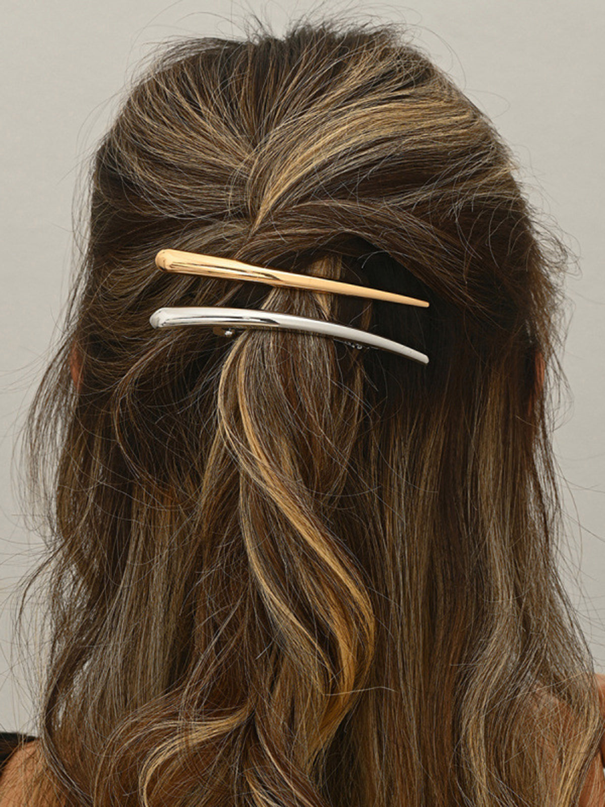 Minimalist Tapered Bar Hair Clip