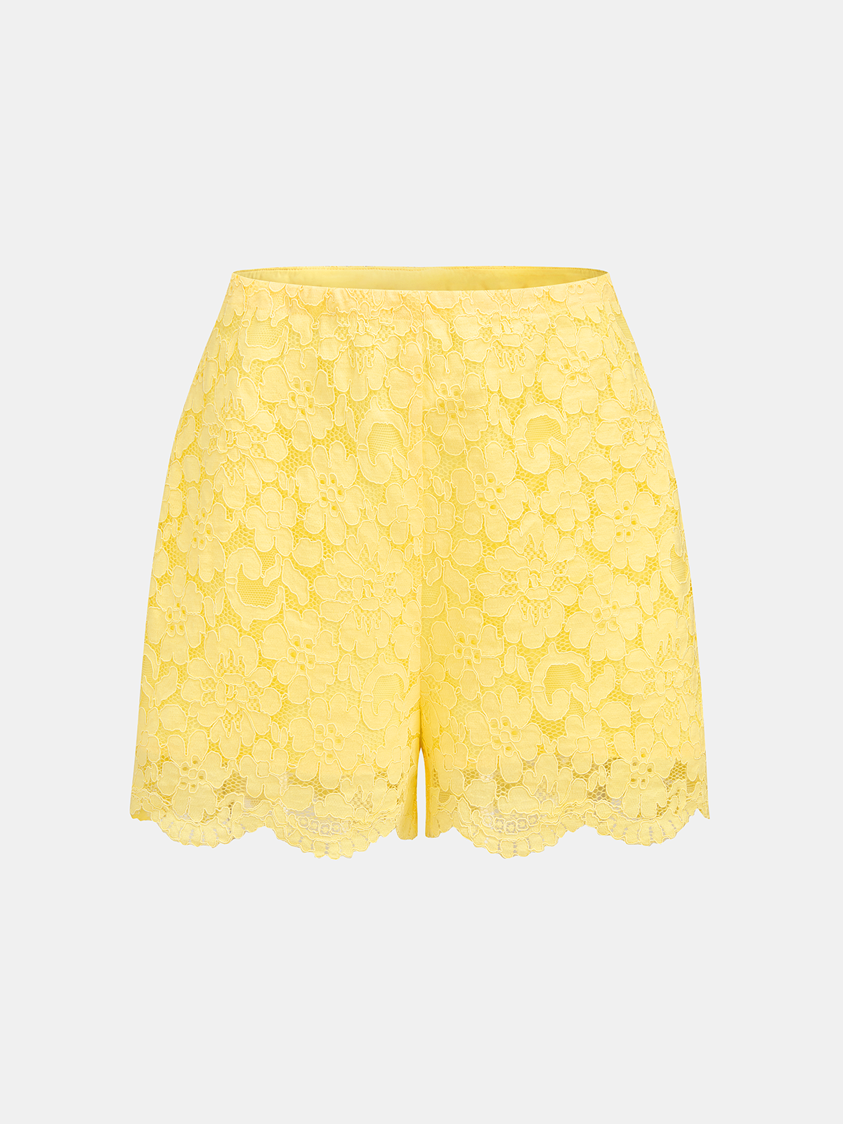 Lace Sleeveless Top & Shorts Set
